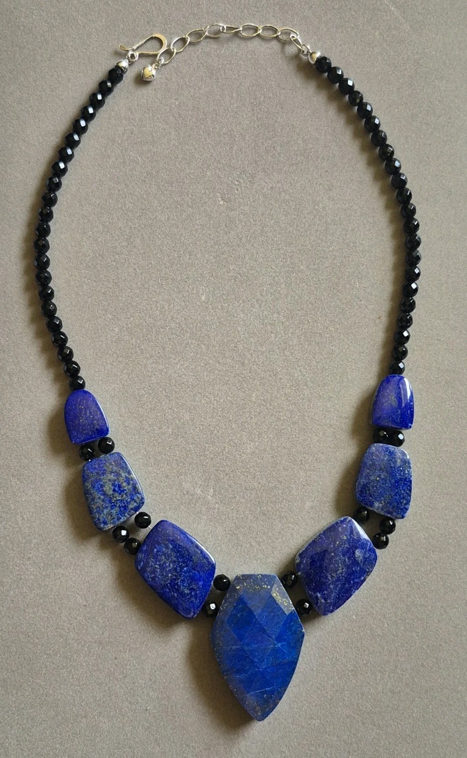 Jay King DTR Lapis Lazuli Amazonite Reversible Statement necklace