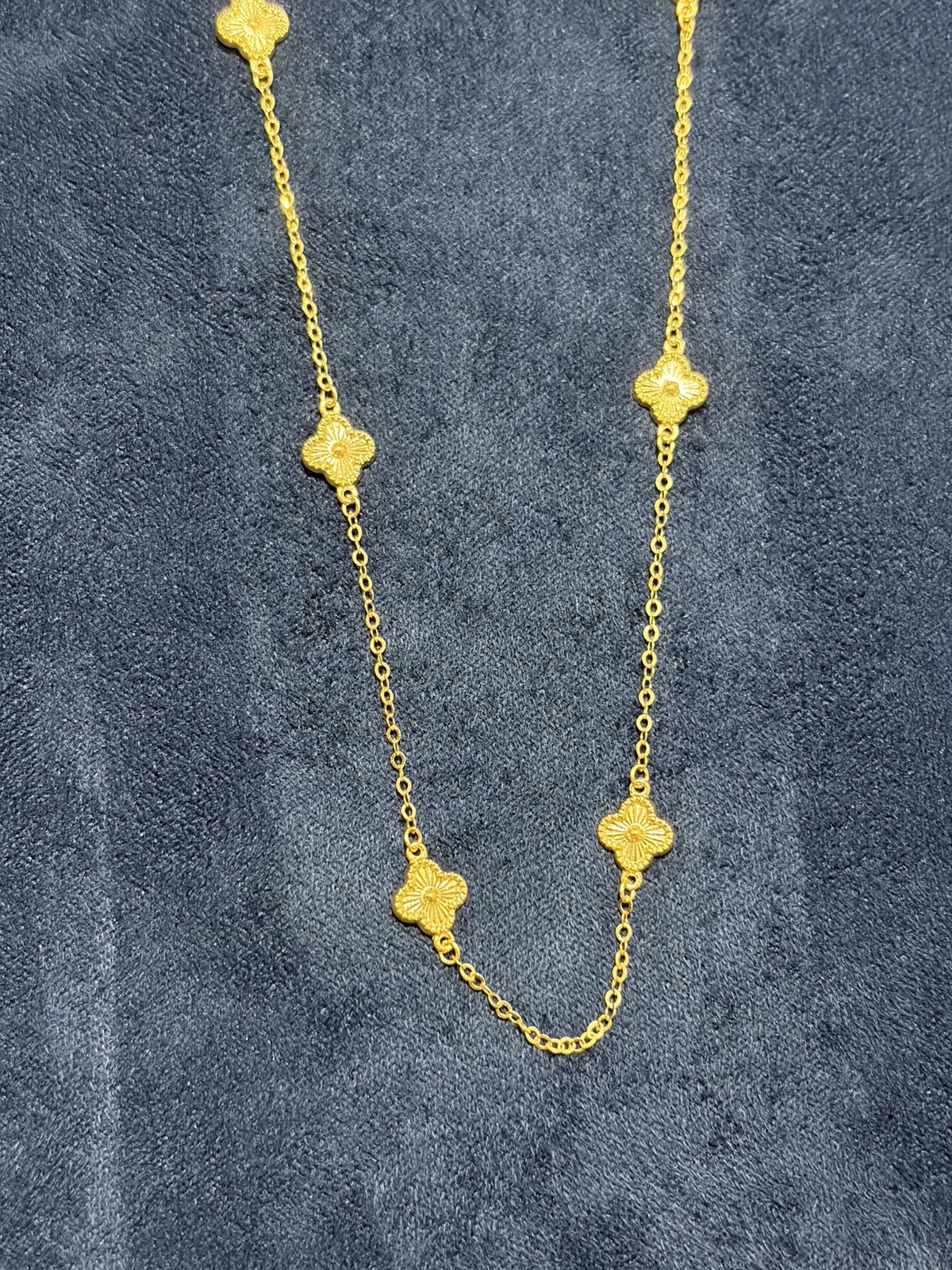 18K Solid Gold Necklace REAL GOLD!