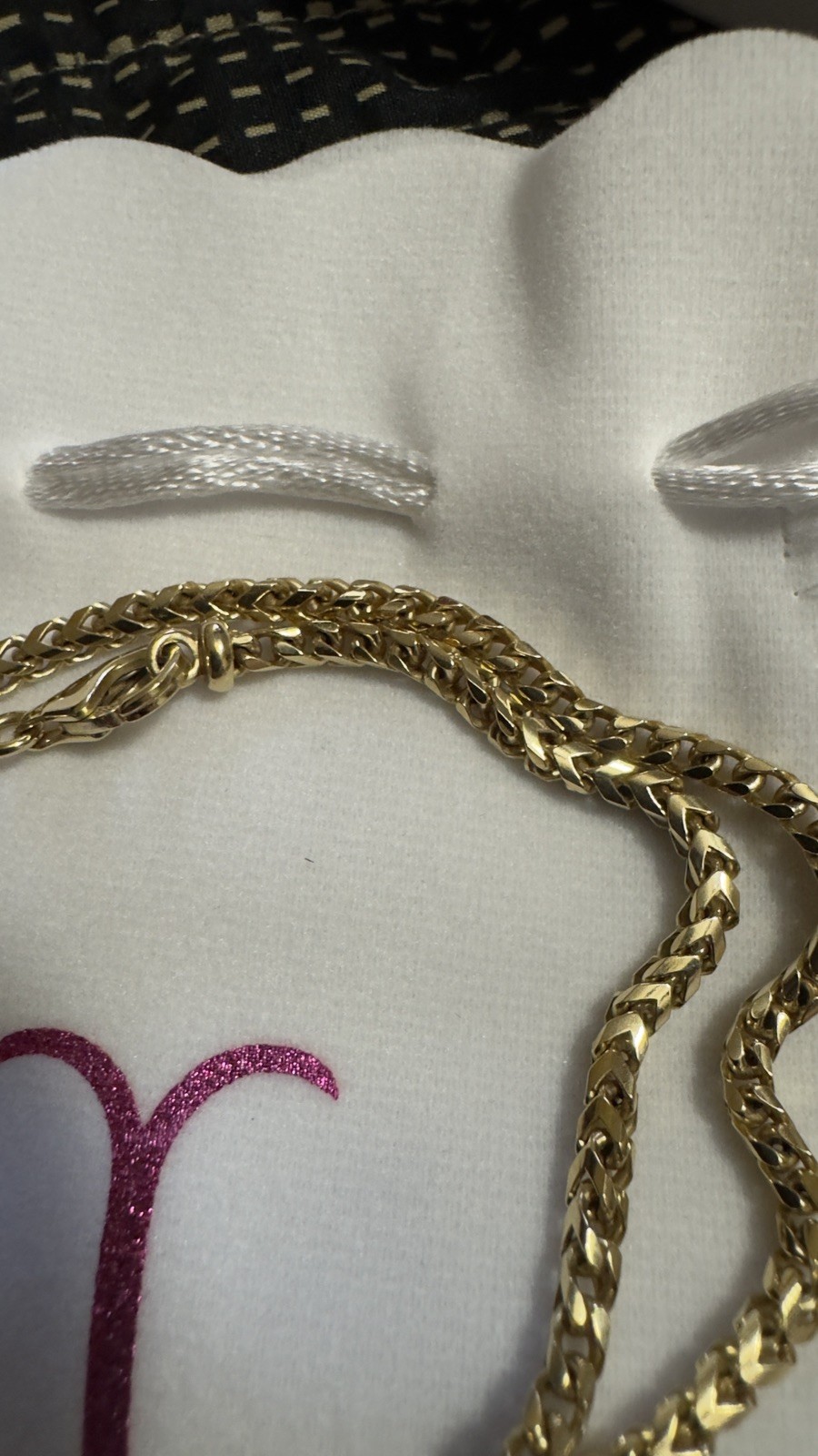 14k Solid Gold Chain Franco 3mm Jacoje 26.2 Grams