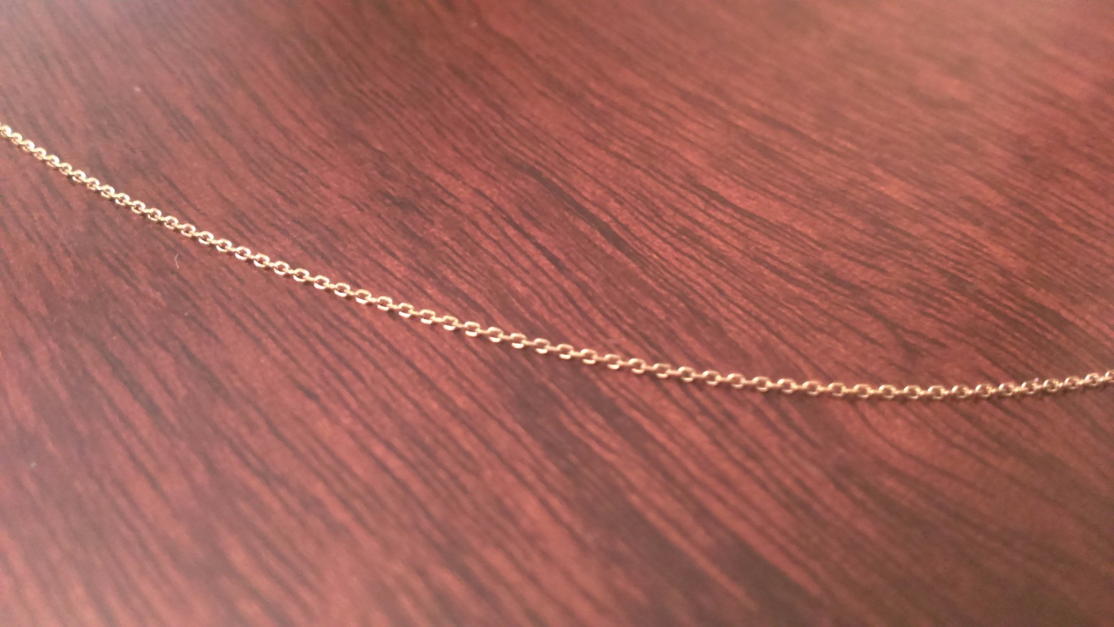 10K YELLOW GOLD DIAMOND CUT CABLE LINK NECKLACE PENDANT CHAIN 18″ LENGTH 0.6 mm