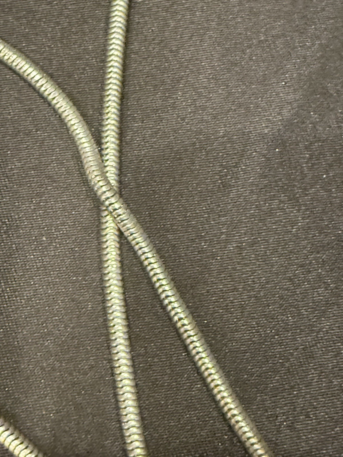 Sterling Silver Snake Chain Necklace Long Layered Look Lobster Clasp 16-18”