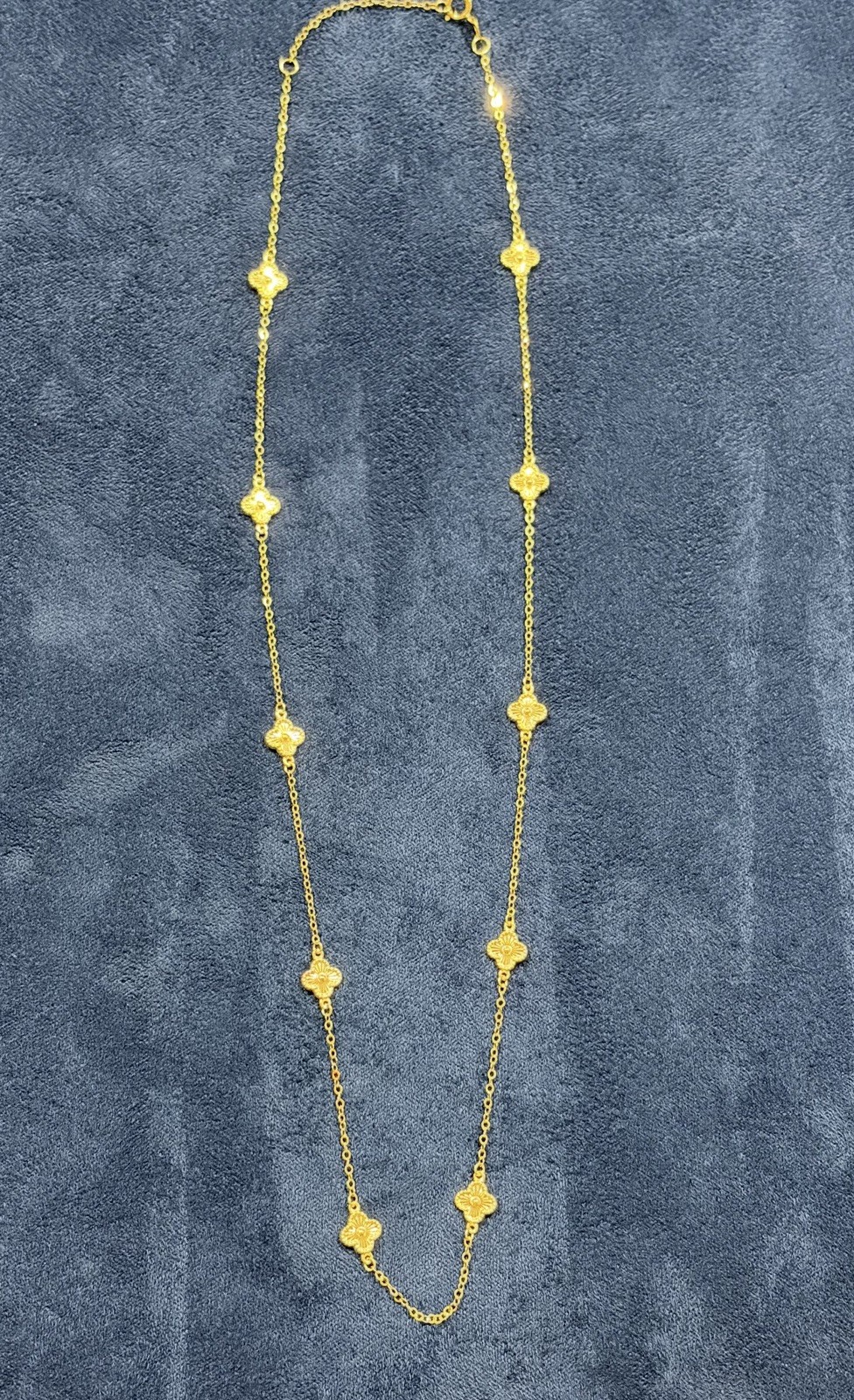 18K Solid Gold Necklace REAL GOLD!