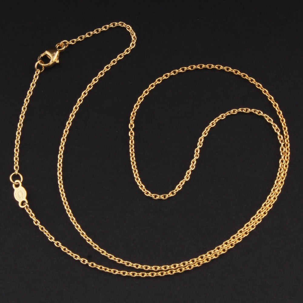 Georg Jensen Sterling Silver Gilded Anchor Chain A40. 45 cm. 3532884. NEW!