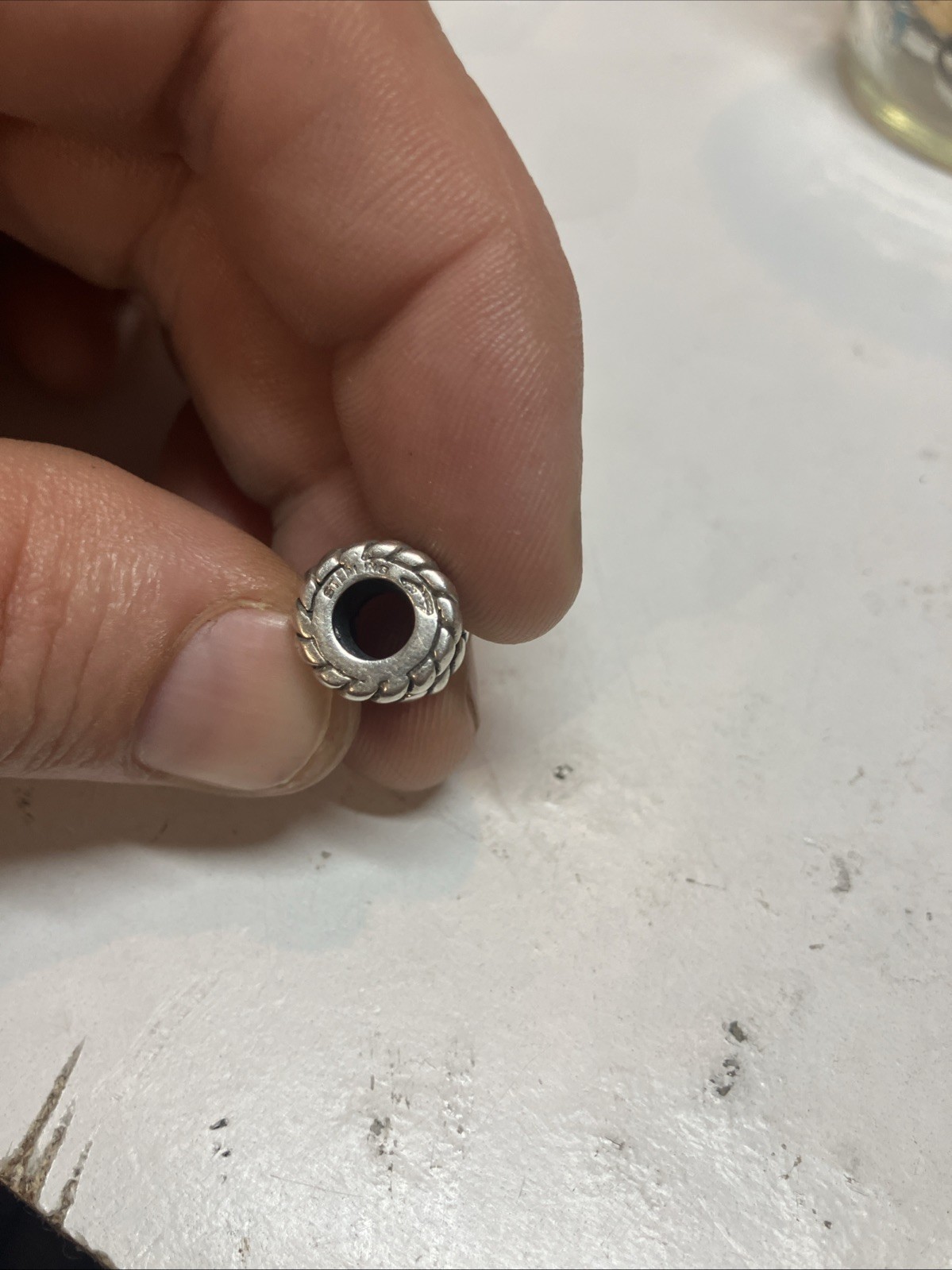 Thread Spool Pendant Sterling Silver 3.5 G Wearable Or Scrap Pandora?