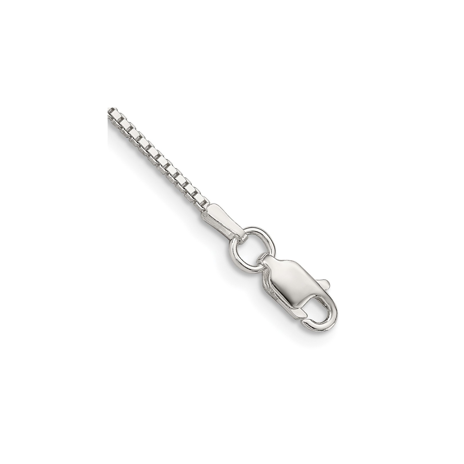 Sterling Silver Box 1.1-7mm 7-36″