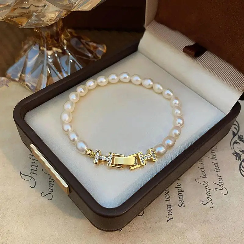 New Arrival 100% Natural Freshwater Pearl 14K Gold Filled Lady Necklace Jewelry