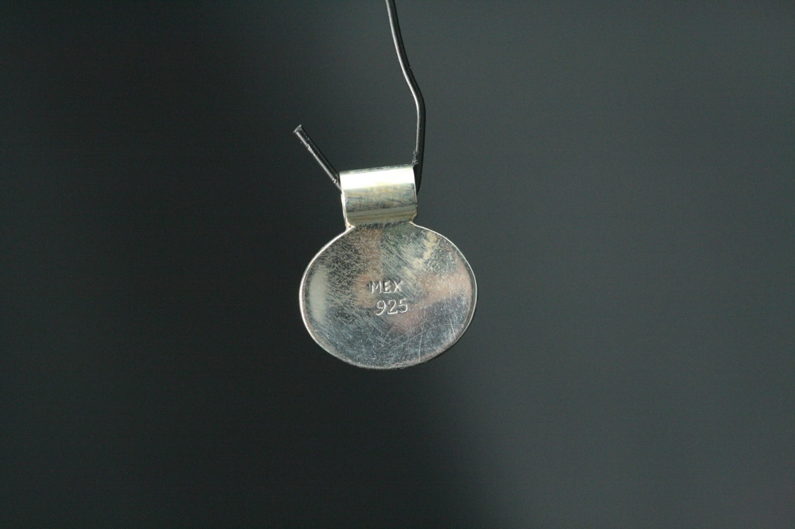 Great value A 925 Sterling Silver Oval Engrave-able Slider Pendant (PEN1984)