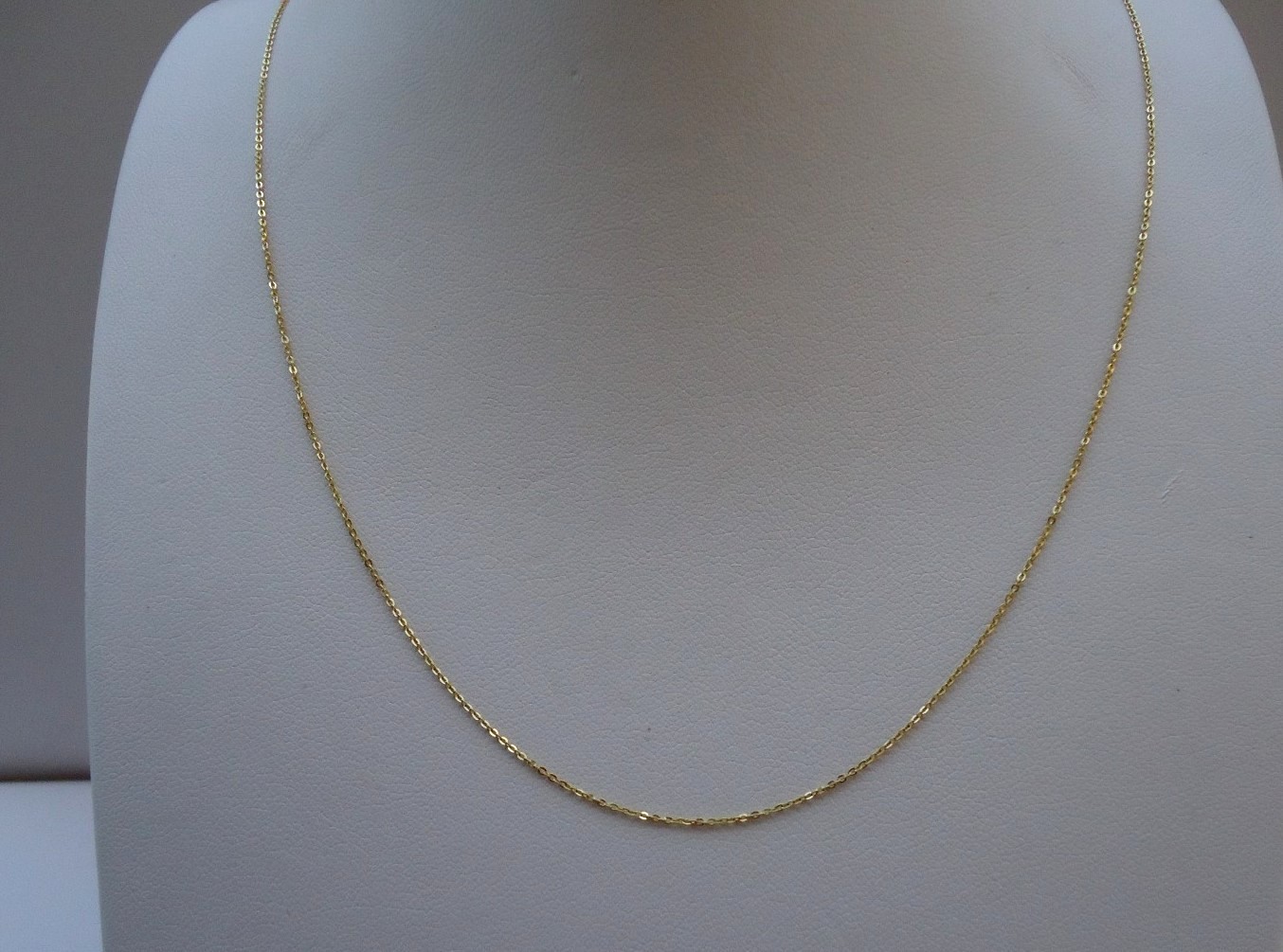14K SOLID YELLOW GOLD CHAIN / ELEGANT AND STRONG SOLID / 18” LONG