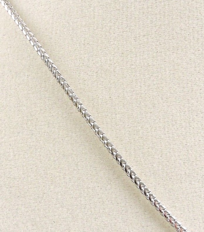 Sterling Silver 1.5 mm 16″ Square Cuban Link Necklace – Free Gift Packaging