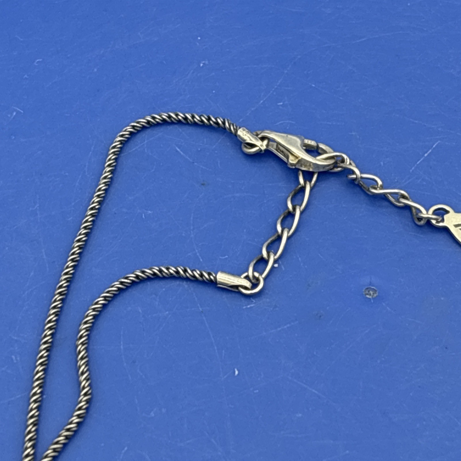 SILPADA Sterling Silver ‘Faith of a Mustard Seed’ Disc Pendant Necklace 925 18”