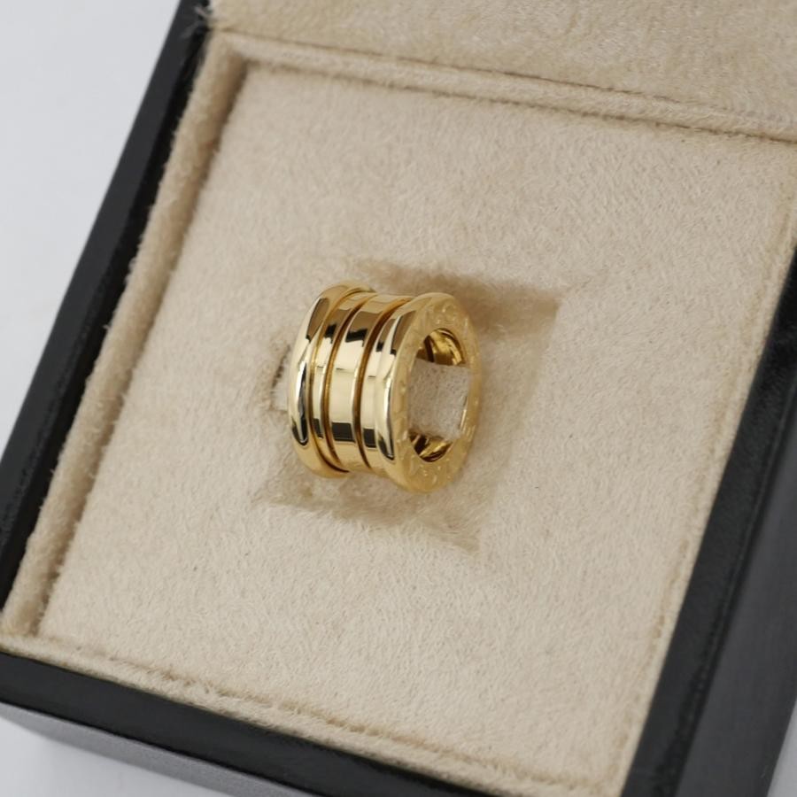 Authentic Bvlgari B.zero1 Necklace Pendant Top 18K Yellow Gold Used w/Box