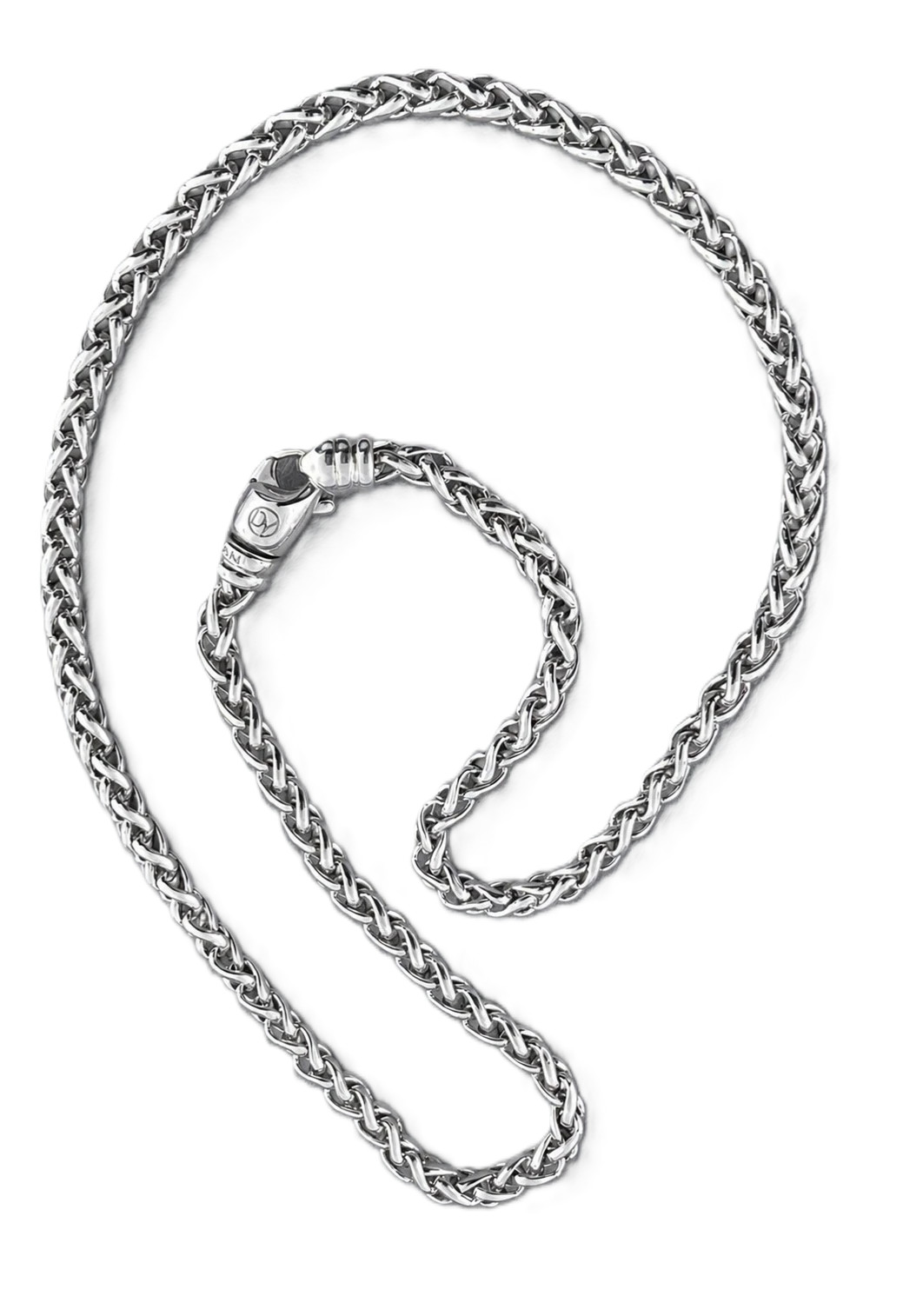David Yurman 4mm Wheat Chain Necklace 17” Sterling Silver 925 ~25 grams. DEAL!