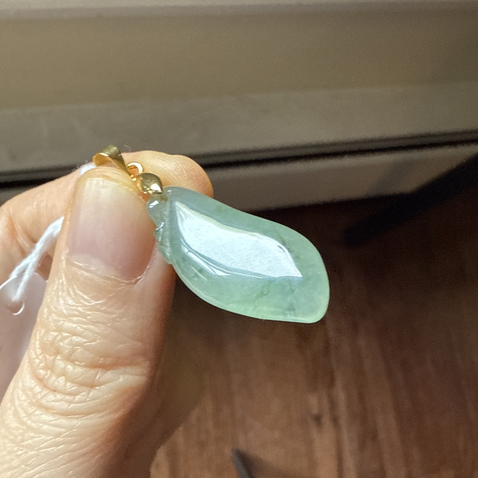 天然翡翠A貨 untreated Myanmar Burma Grade A Jadeite 老坑冰飄花水綠福瓜Certified