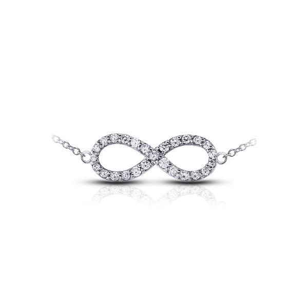 0.38ctw F VS2 Round Brilliant Earth Mined Certified Diamonds White Gold Pendant