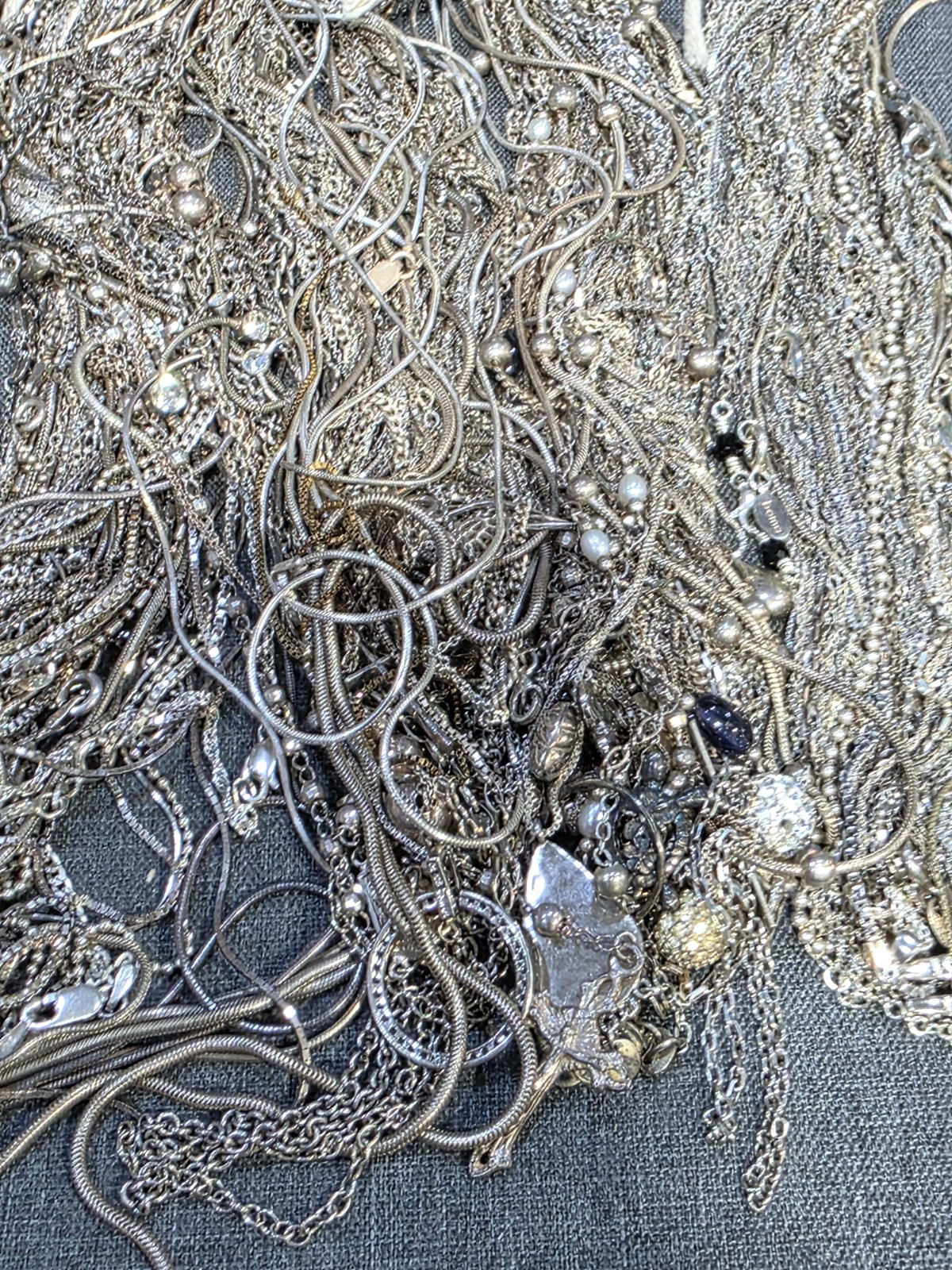 .925 STERLING SILVER CHAINS Assorted Styles and lengths per gram