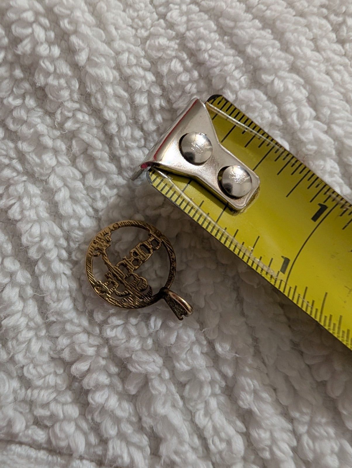 14k Yellow Gold Florida Palm Tree Pendant