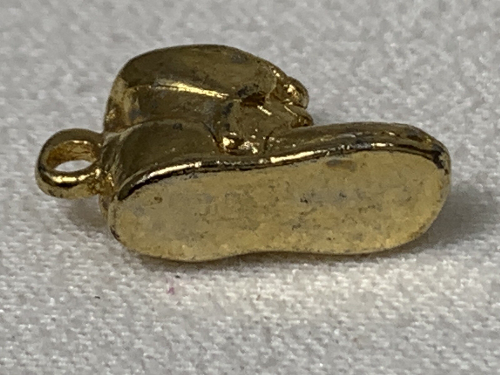 Vintage Baby Shoe Booty Pendant Charm Jeweled Birthstone CHARMS
