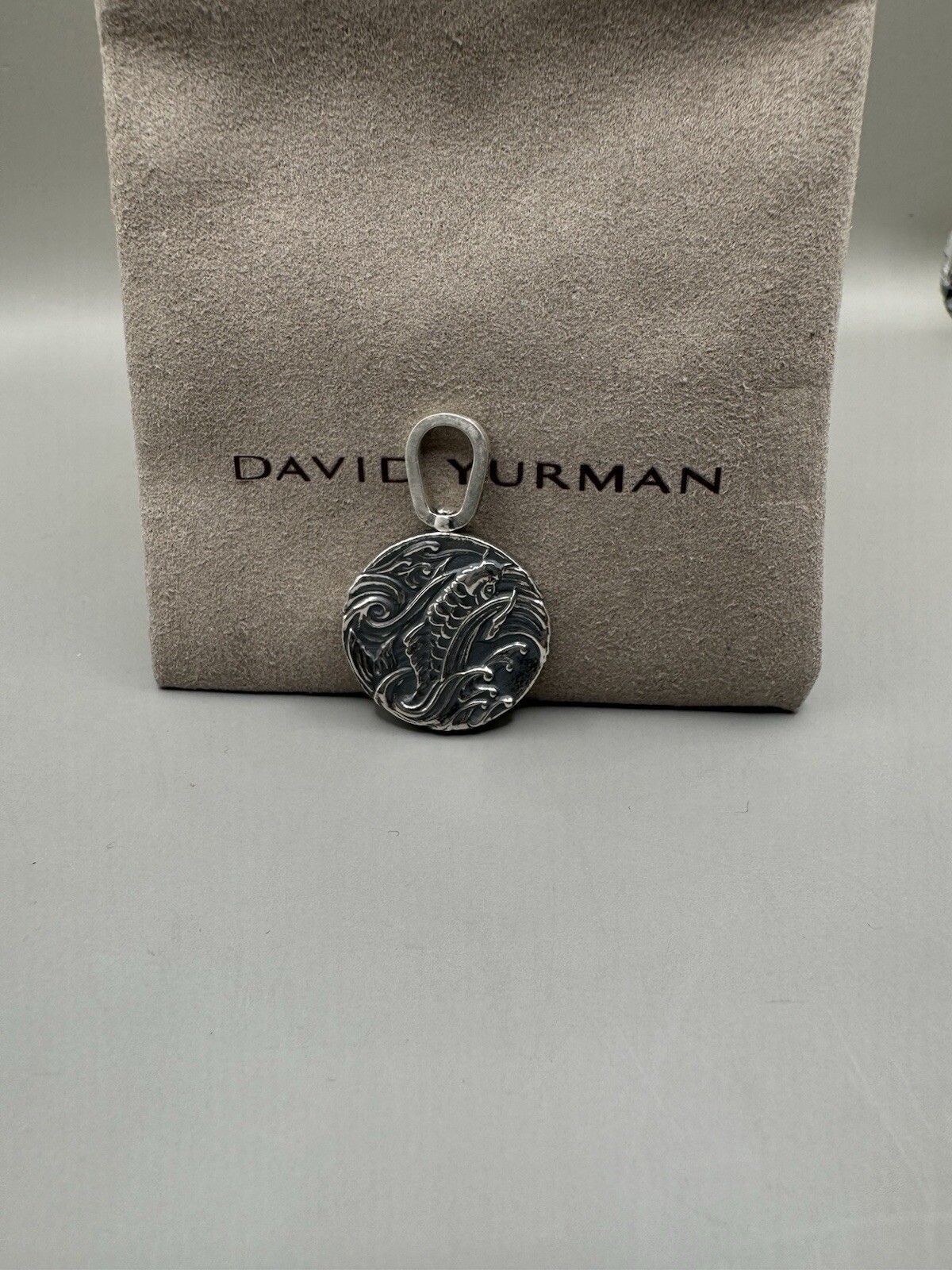 David Yurman Dragon Amulet Pendant in Sterling Silver