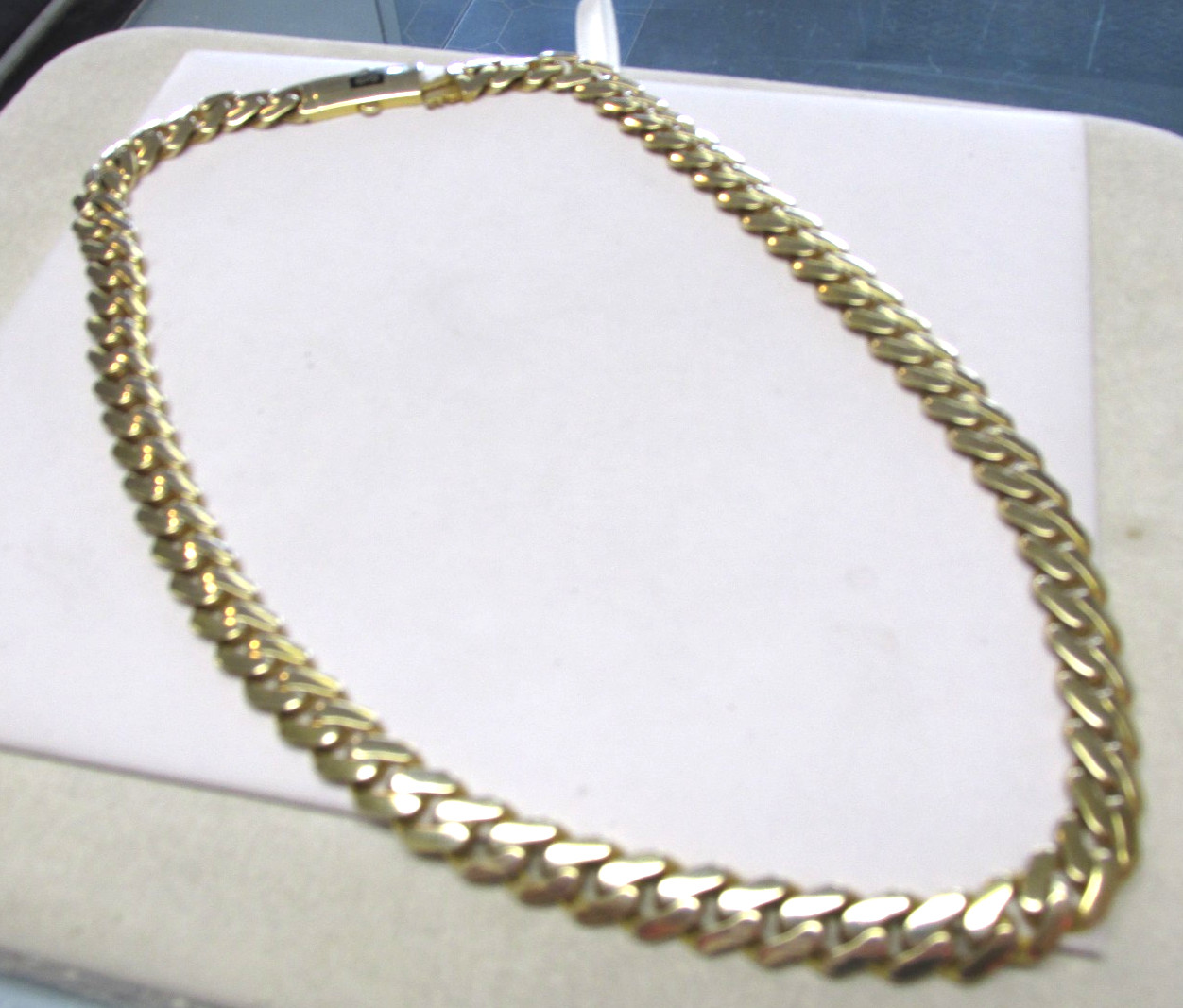 Monaco Chain Classic 10k Gold Large Cuban Link Necklace 20 inch MAKE OFFER