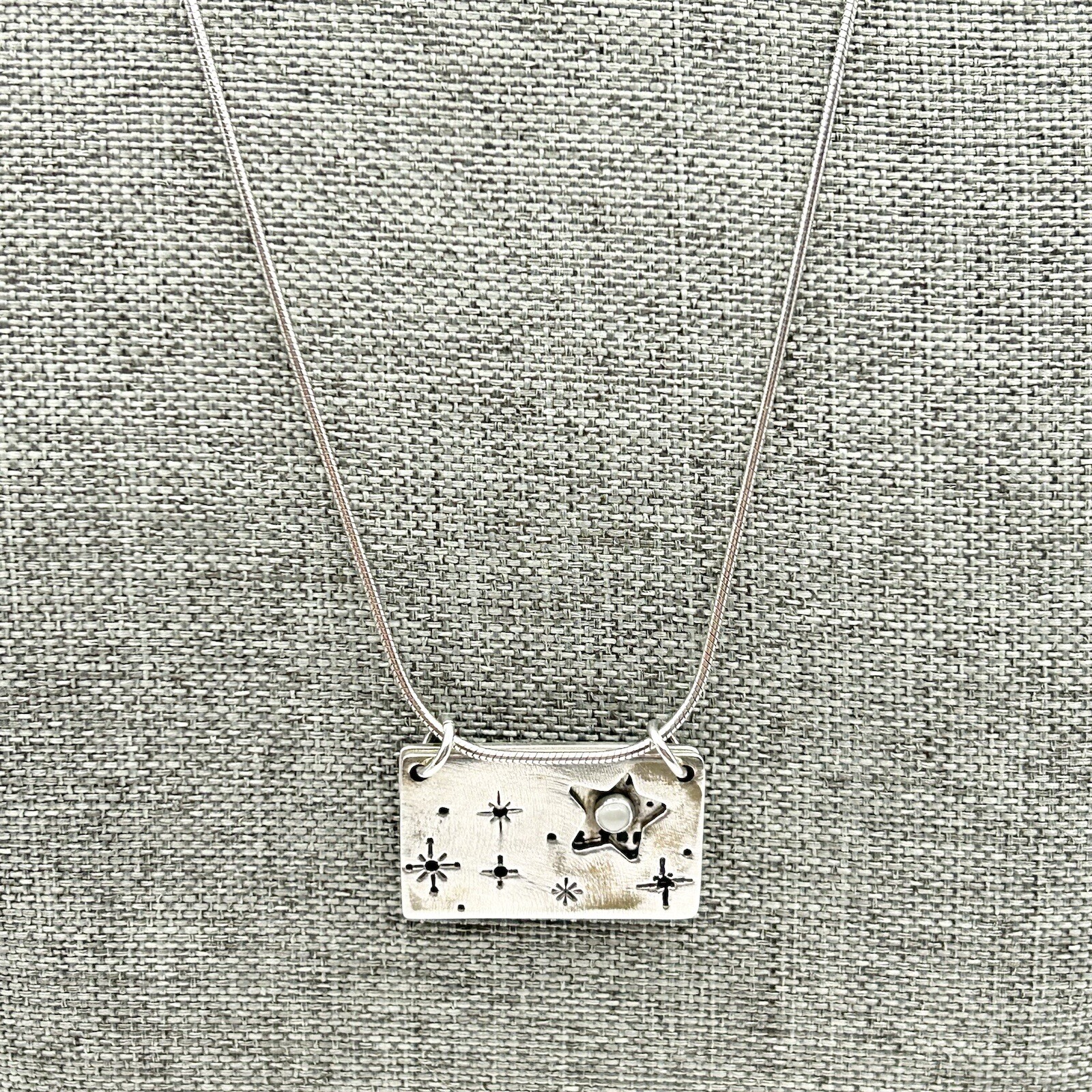 Kathy Bransfield 925 Sterling Silver Inspirational Pendant Necklace 18 Inch