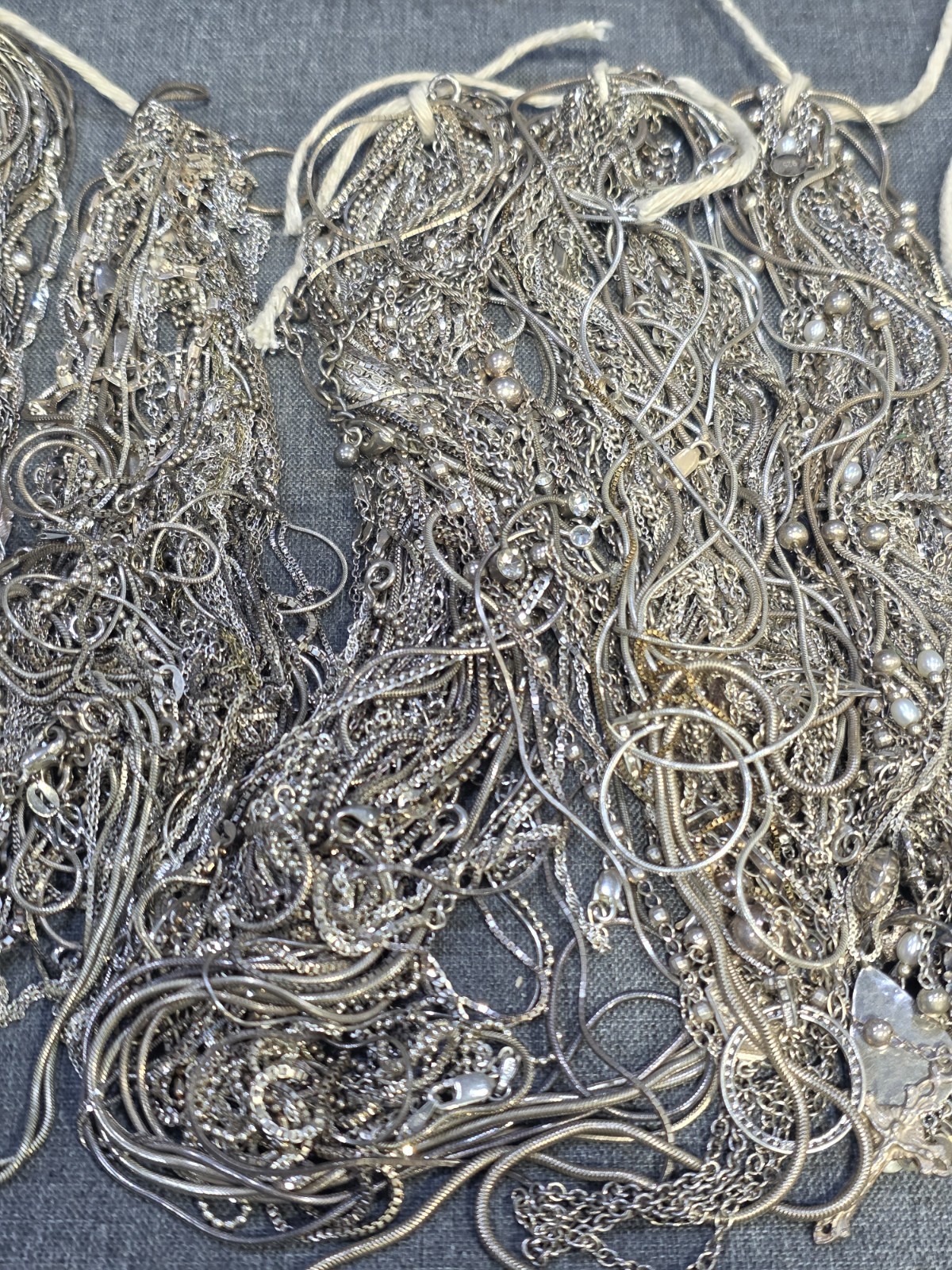 .925 STERLING SILVER CHAINS Assorted Styles and lengths per gram
