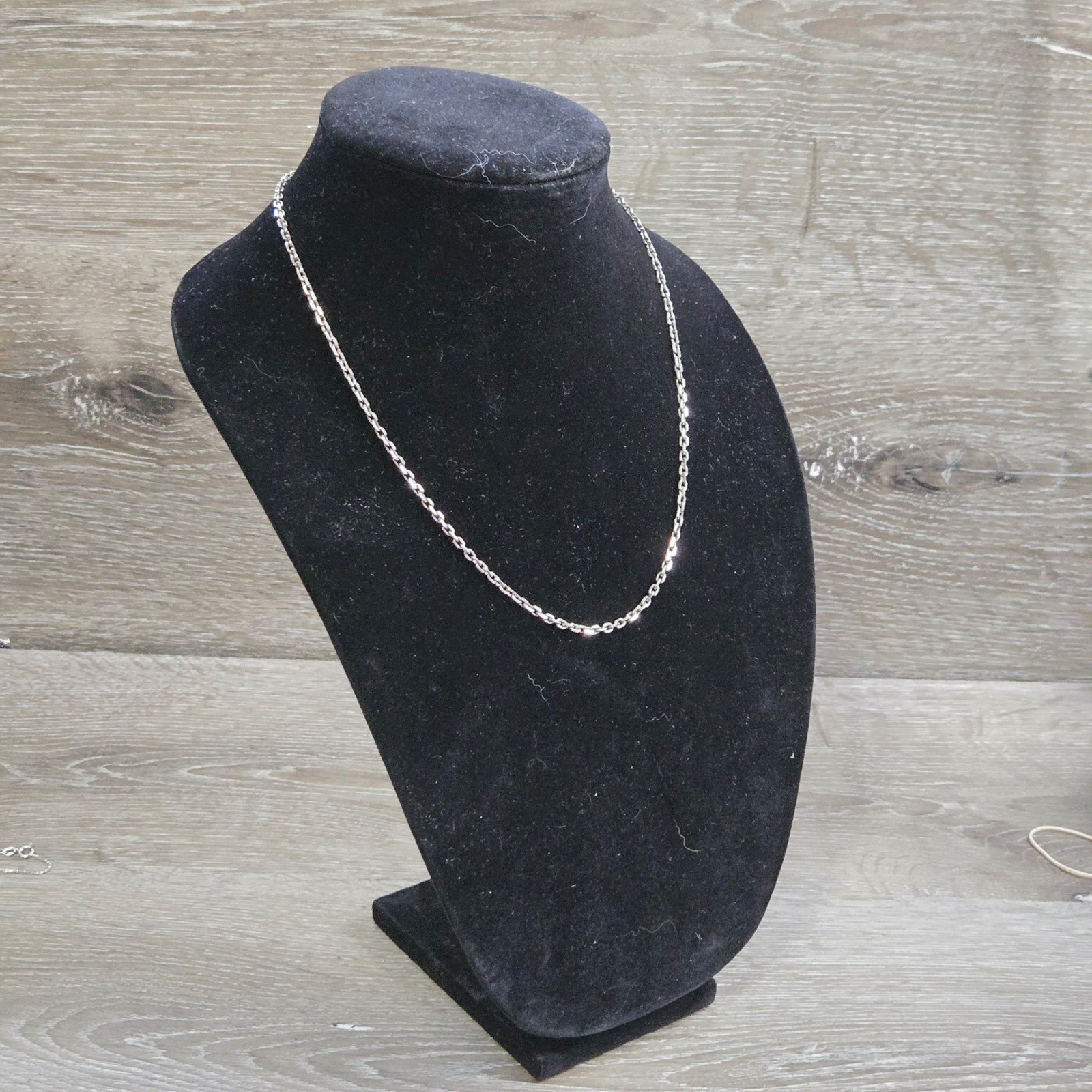 925 Sterling Silver Rolo Belcher Link Chain Necklace 21″ Made in Italy