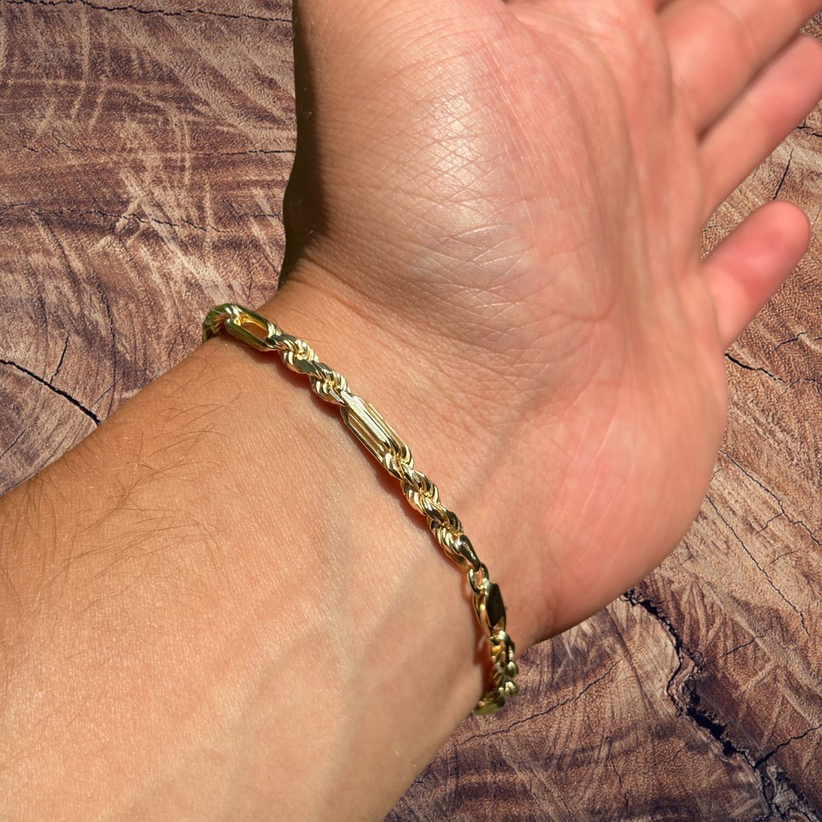 4mm Figarope Milano Bracelet – Solid 925 Sterling Silver Or 14k Gold Vermeil