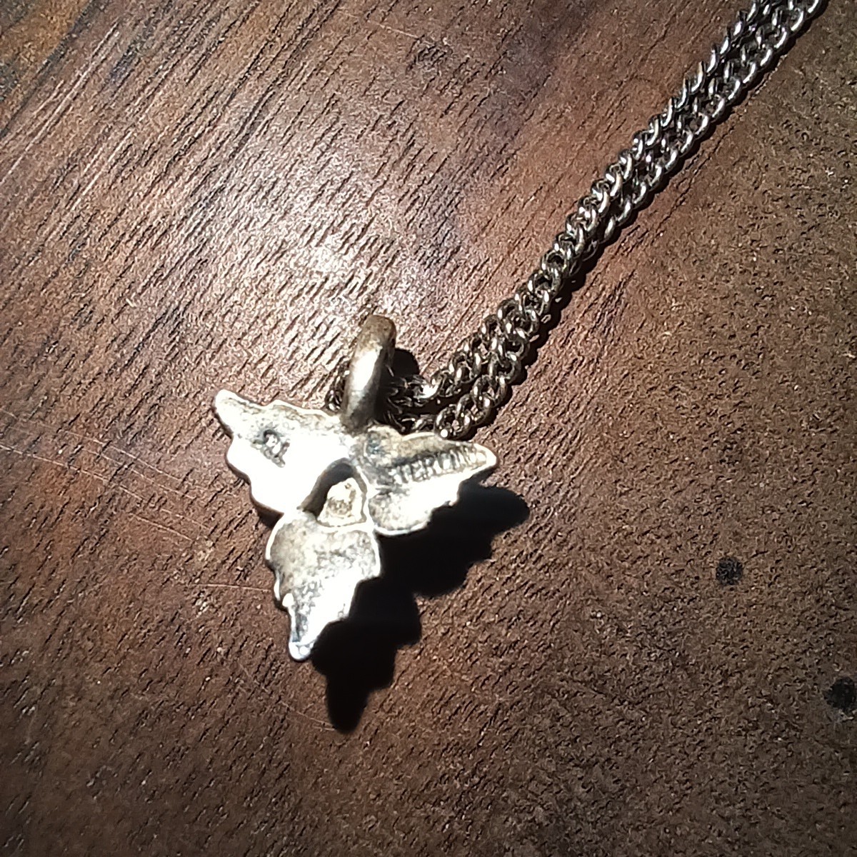 Sterling Silver Leaf Necklace