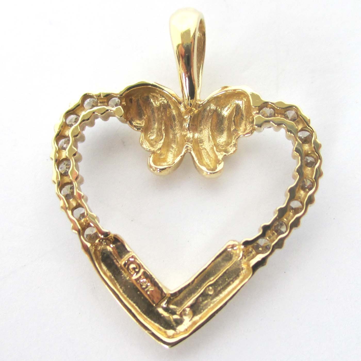 14K Diamond Pendant