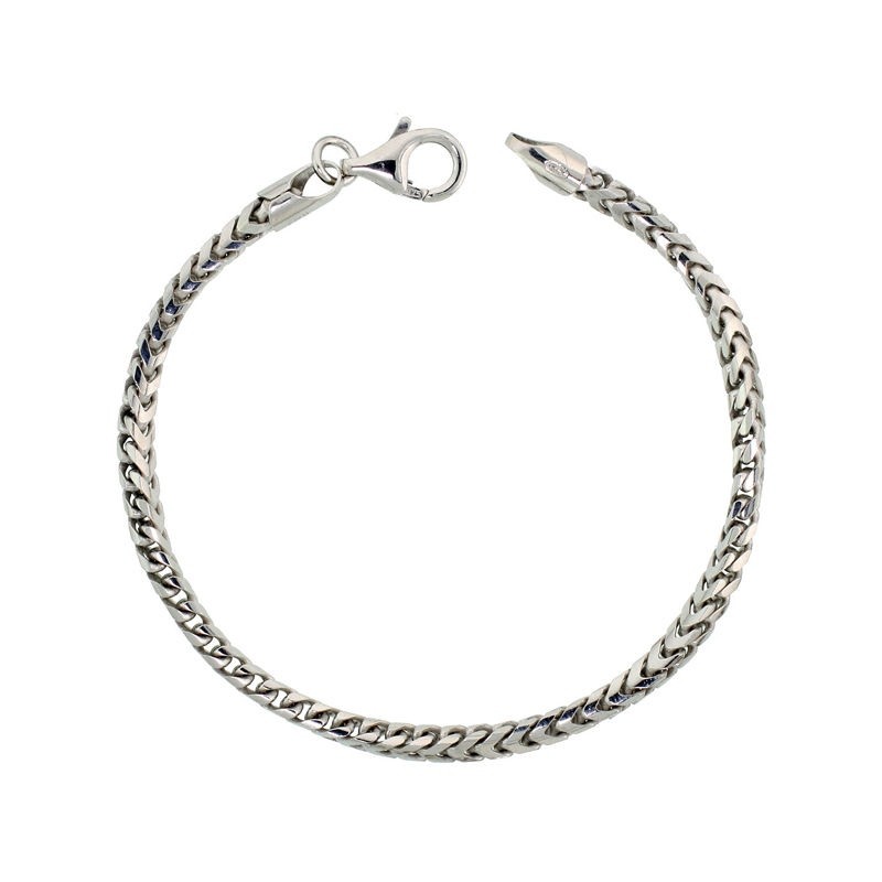 925 Sterling Silver Franco Chain Necklace 3mm 32in to 36in