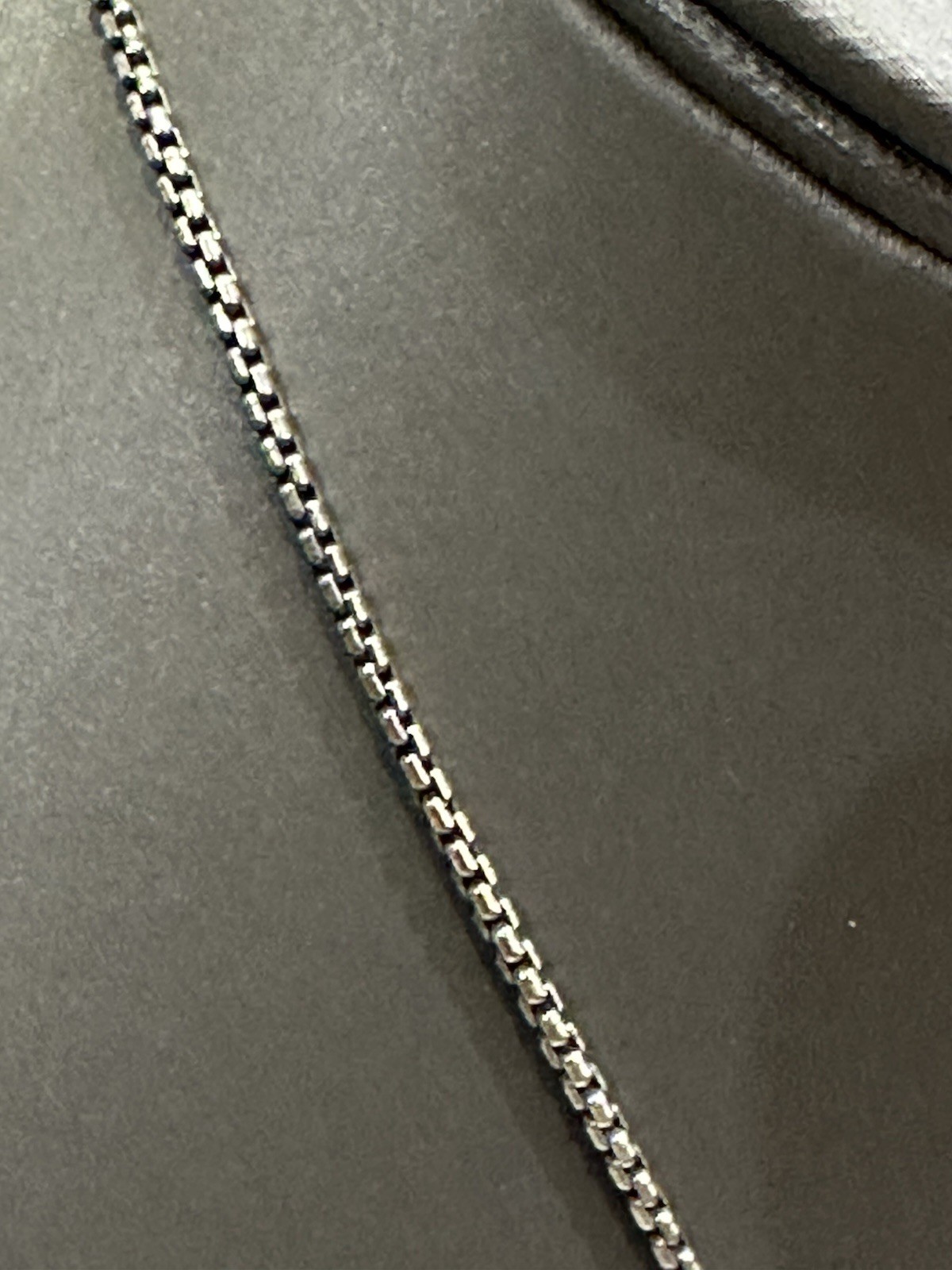 DAVID YURMAN MINI STREAMLINE AMULET 925/585 WITH BLACK PAVE DIAMONDS NECKLACE