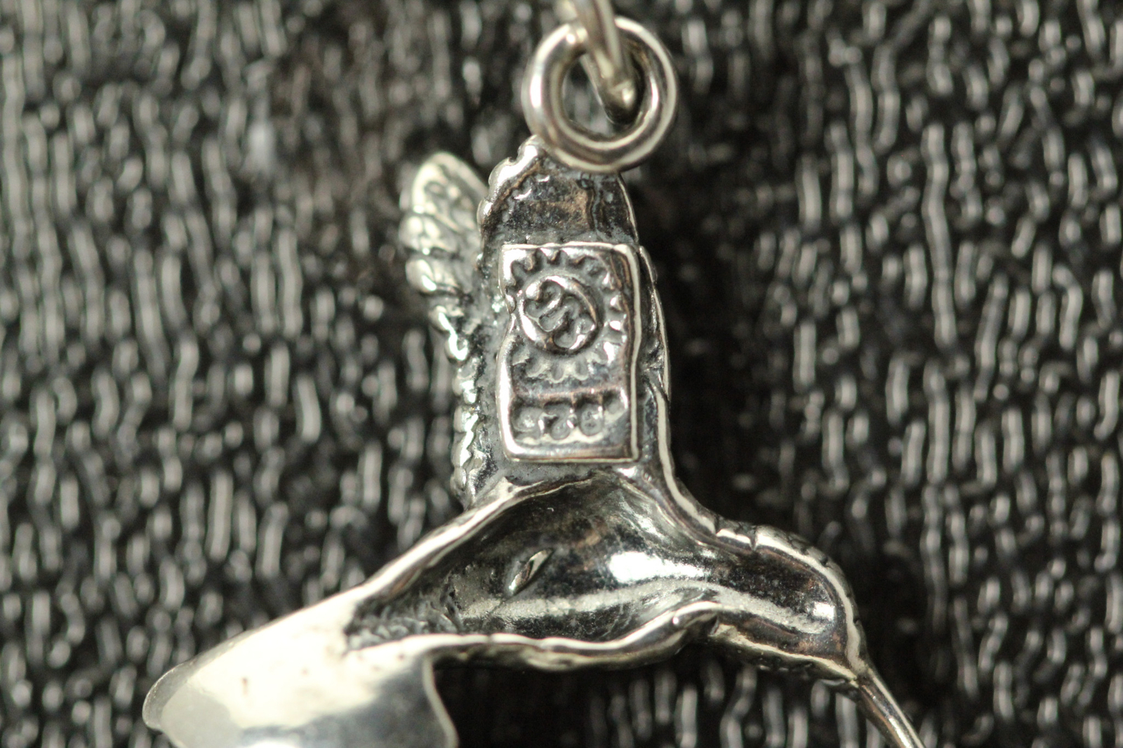 925 Sterling Silver Hummingbird Charm/Pendant 1.8 Grams (PEN9281)