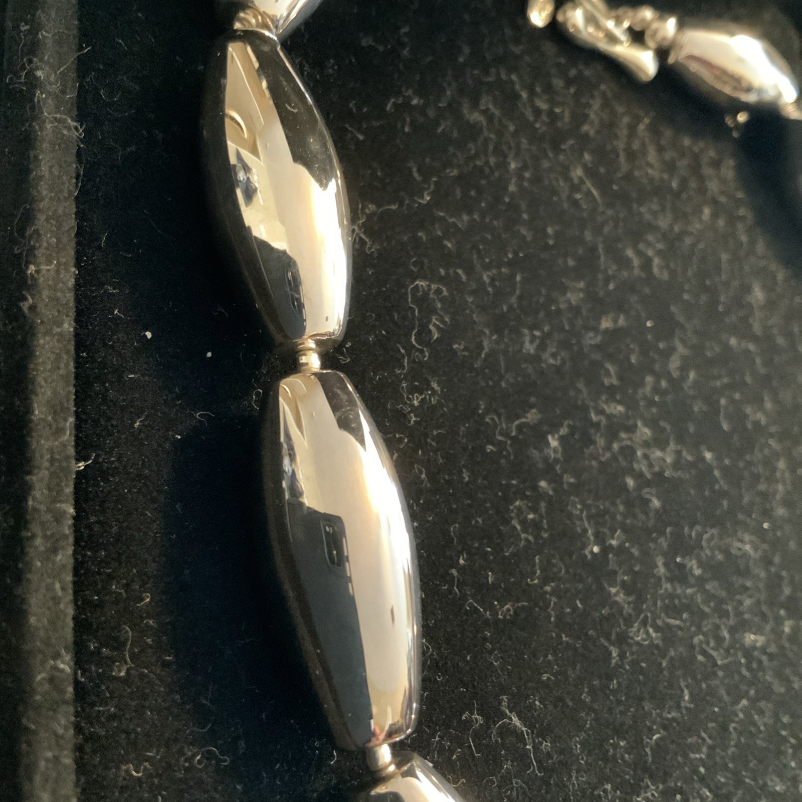Sterling Silver Necklace,Marked 925 Lt Thailand,QVC Purchase, 20” Inc. Clasp
