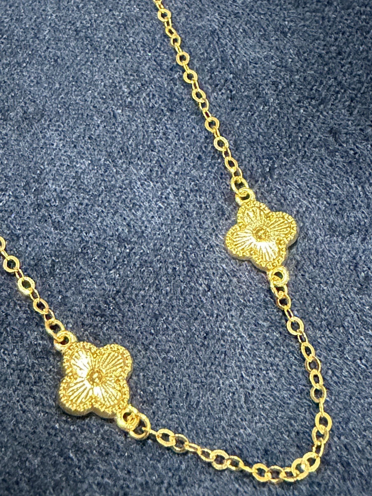 18K Solid Gold Necklace REAL GOLD!
