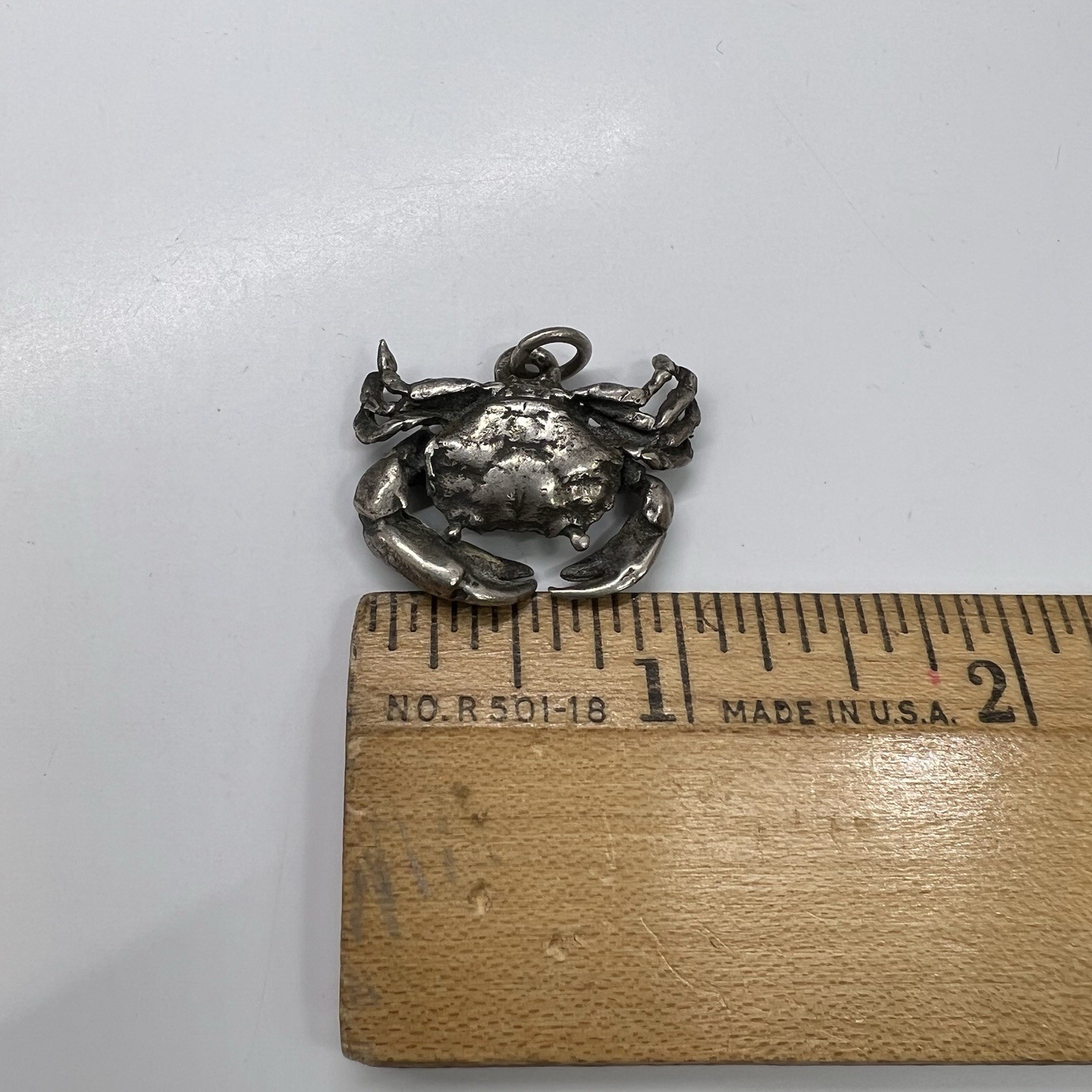 James Avery Sterling Silver Large 3D Crab Pendant