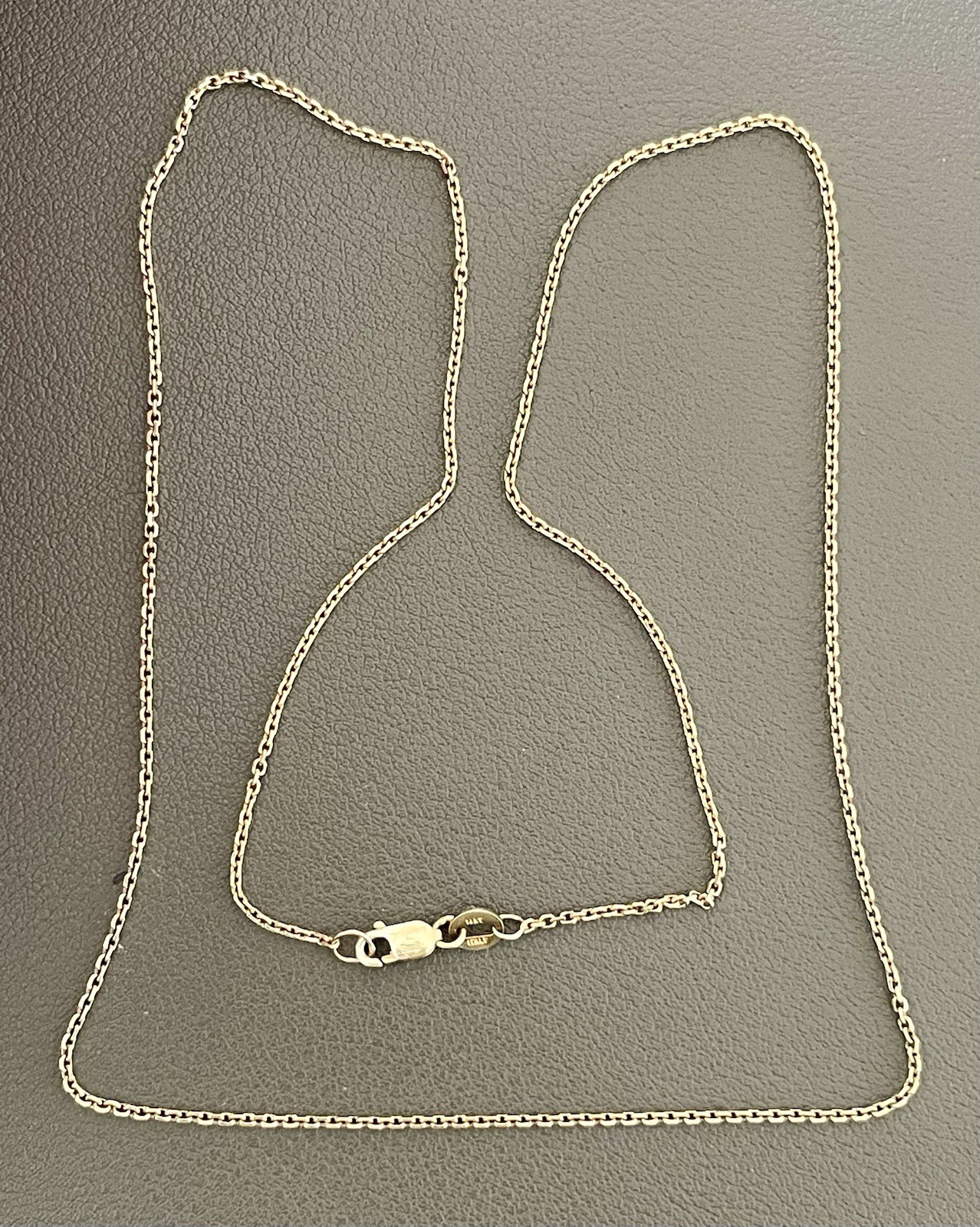 14KT Yellow Gold Chain, 19.5 Inches (K130)