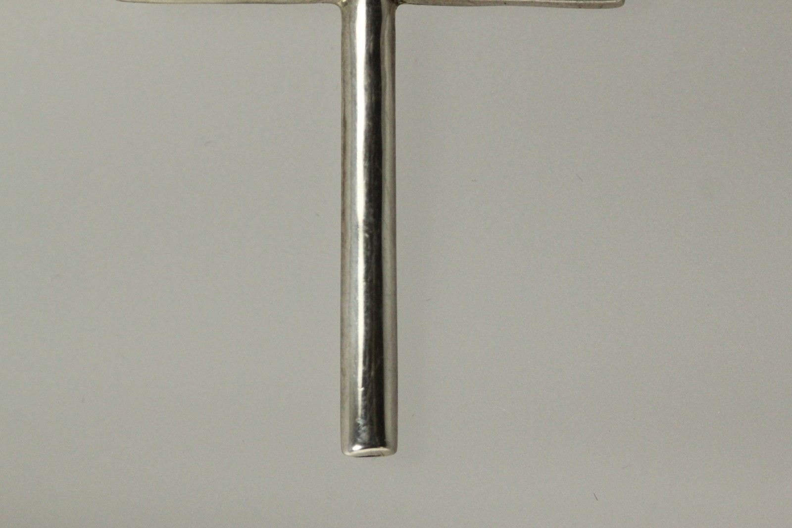 Very Nice 925 Sterling Silver Large Simple Cross Pendant 2.1 Grams (PEN2840)