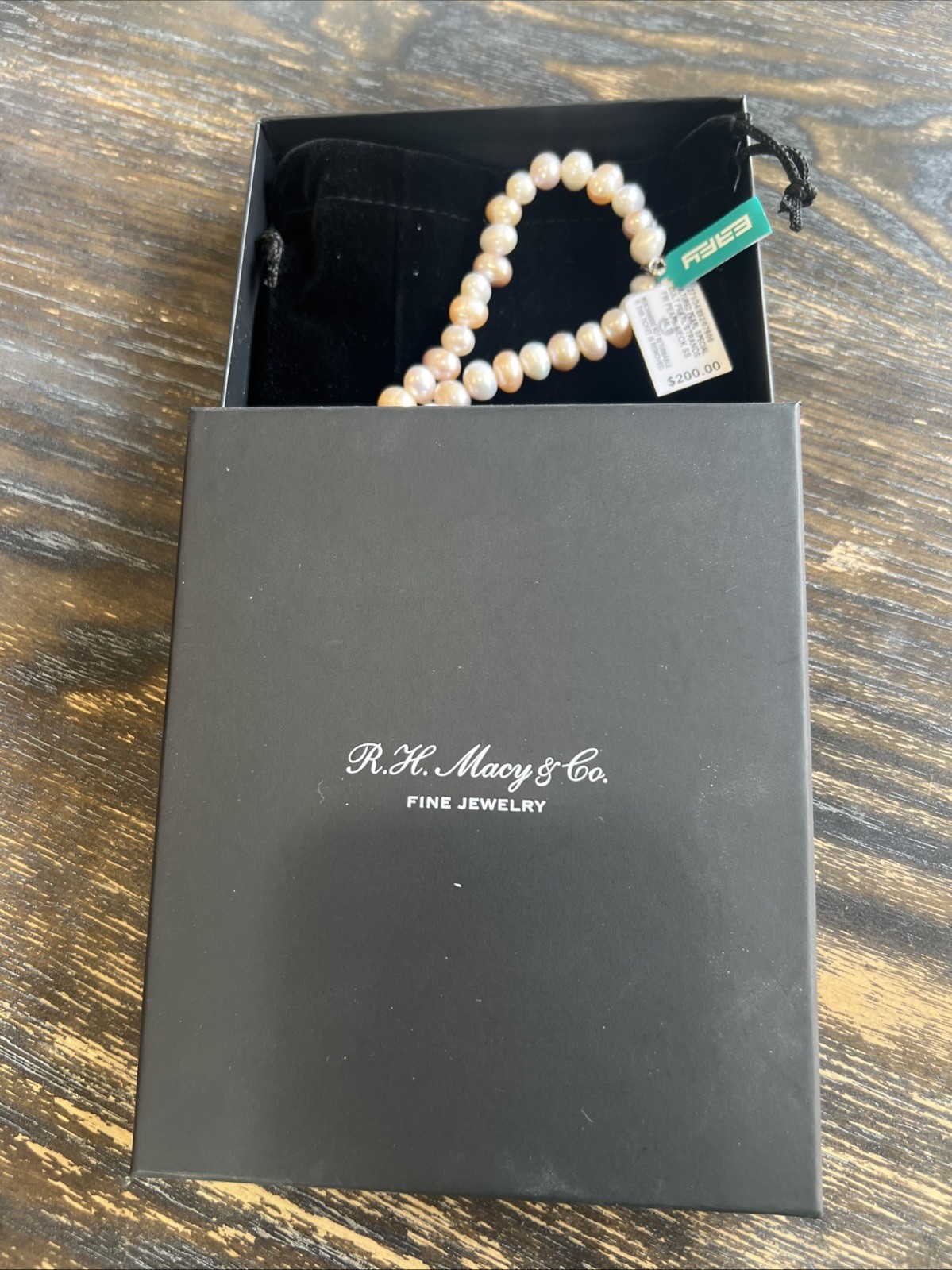 EFFY 18″ 7.5-8.5mm Cultured Pearl Strand Necklace Retail $200
