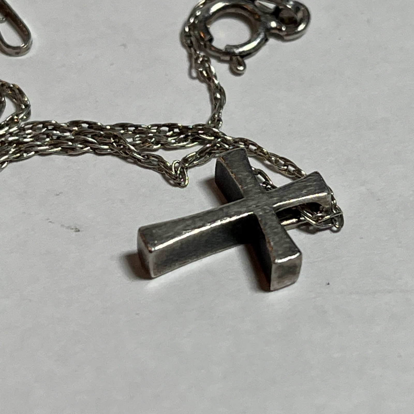 James Avery Sterling Petite Latin Cross Necklace