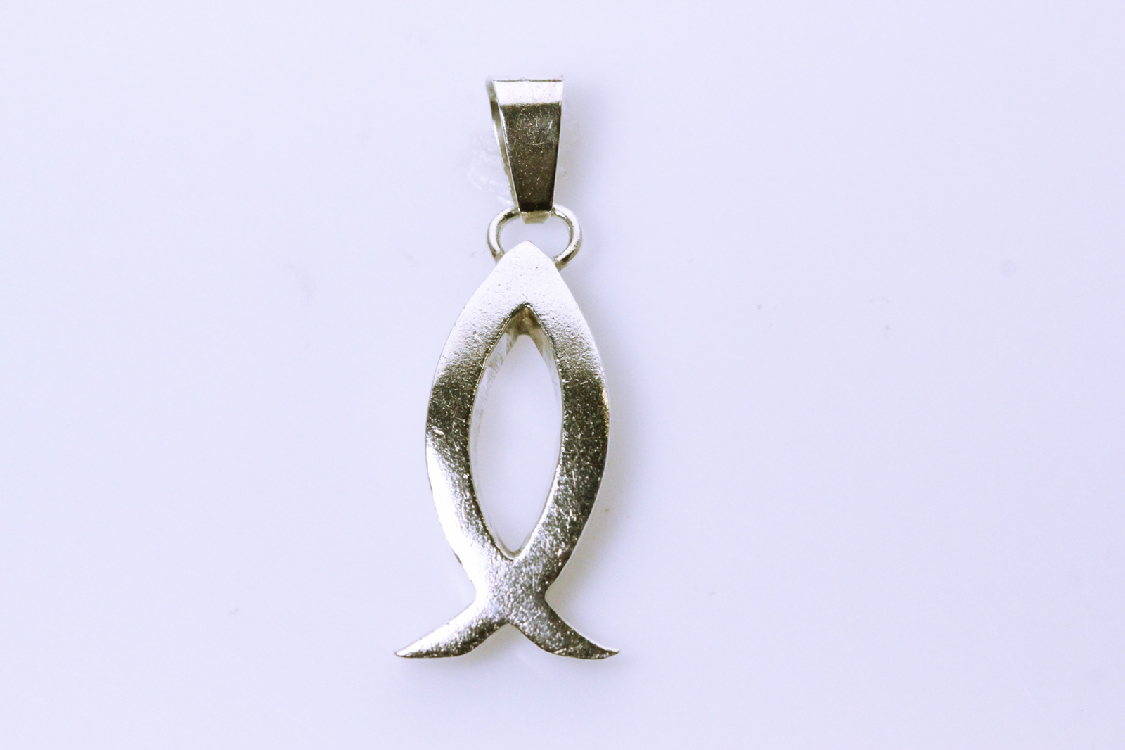 925 Mexico Sterling Silver Ichthys Pendant 8.9 Grams (PEN8038)