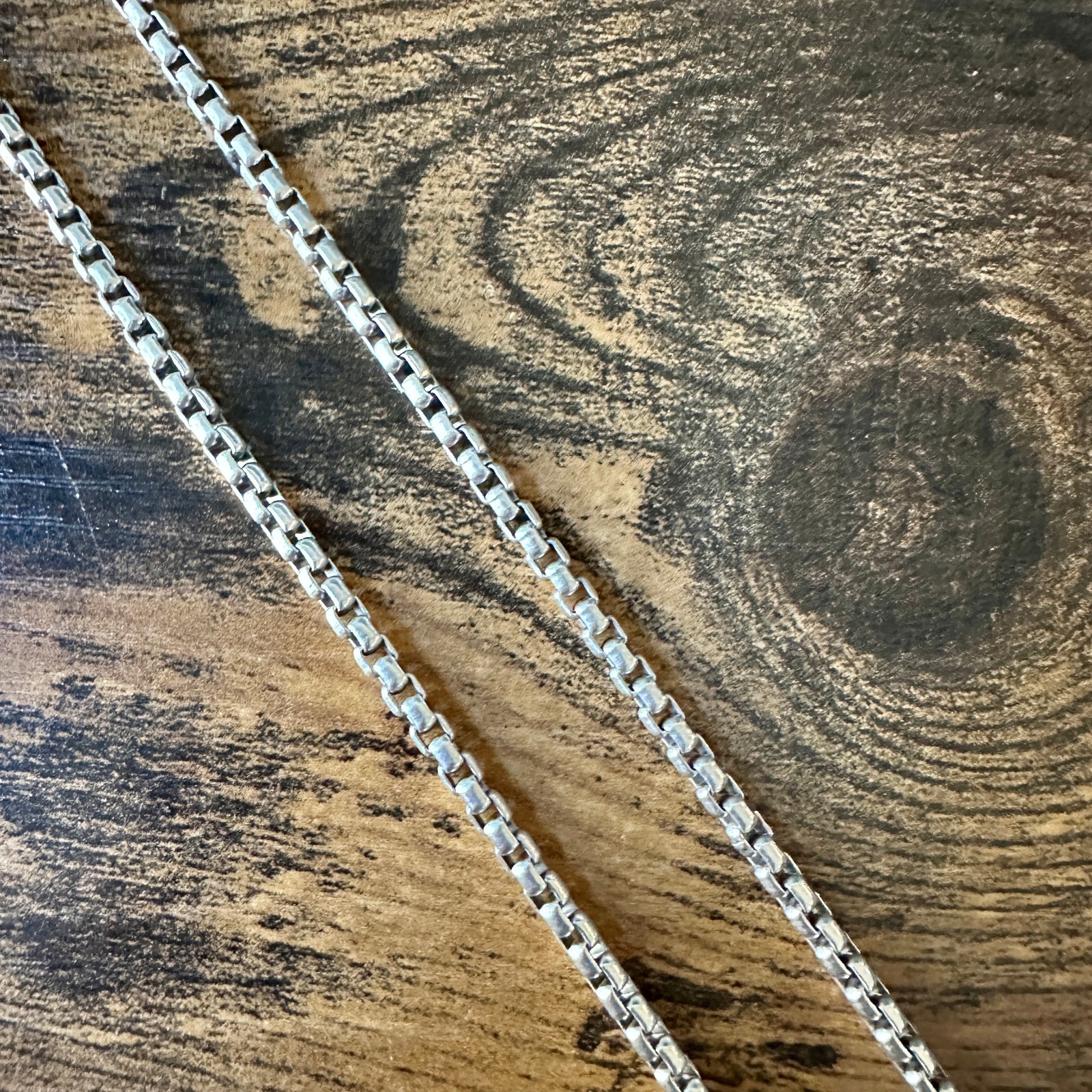 David Yurman Medium Box Chain Necklace – 3.6mm – 26.5″ – FREE SHIPPING