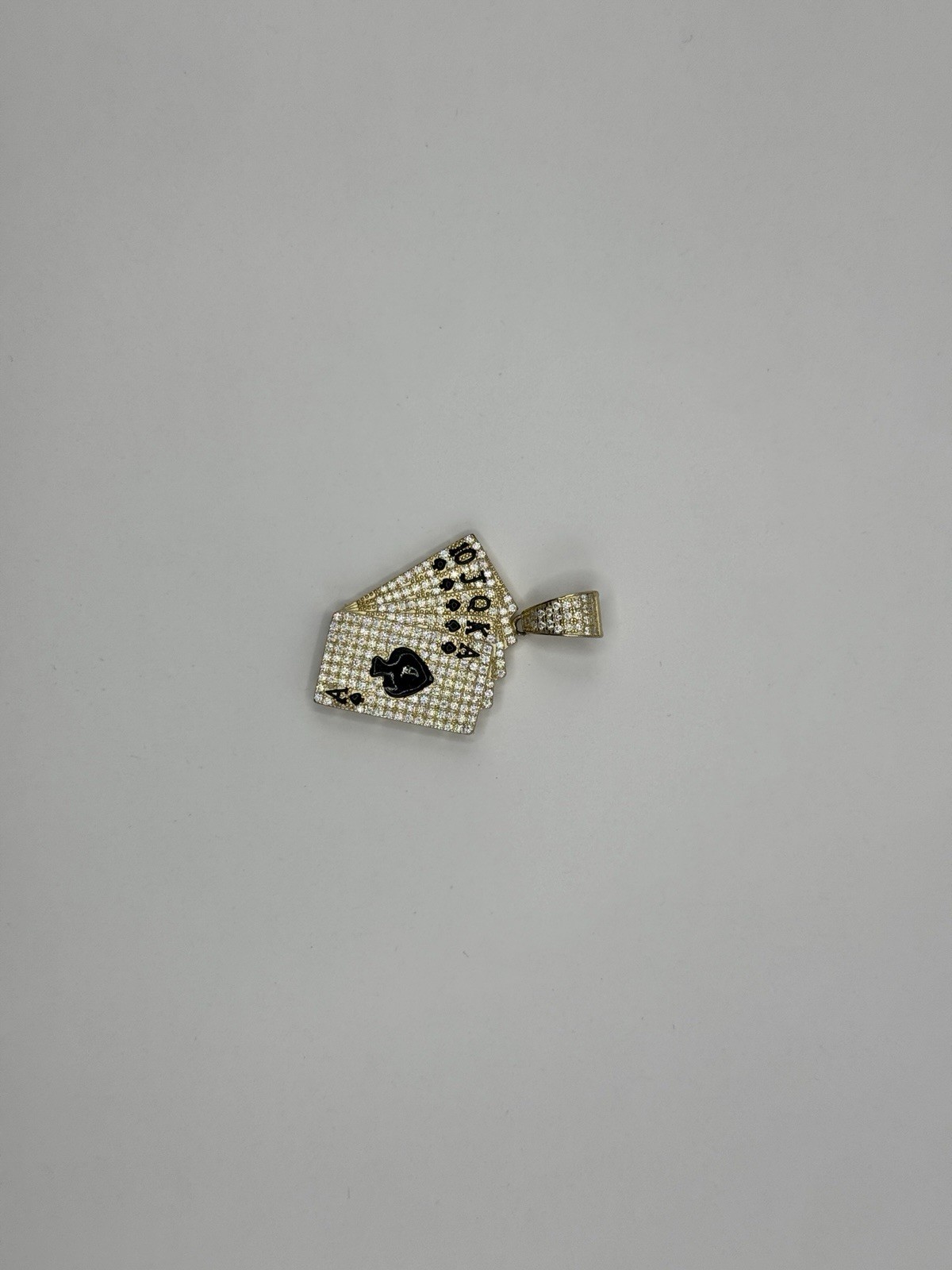 Royal Flush Moissanite Pendant