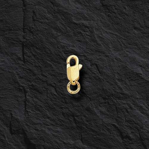 14K Yellow Gold Lobster Claw Clasp 8 MM