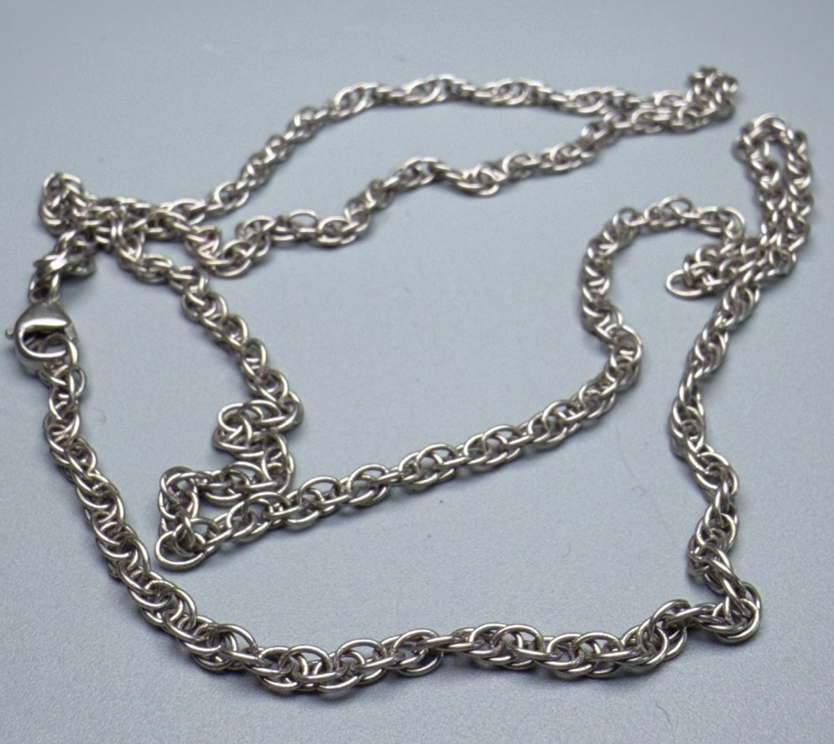 James Avery Sterling Silver Rope Link Necklace 20″