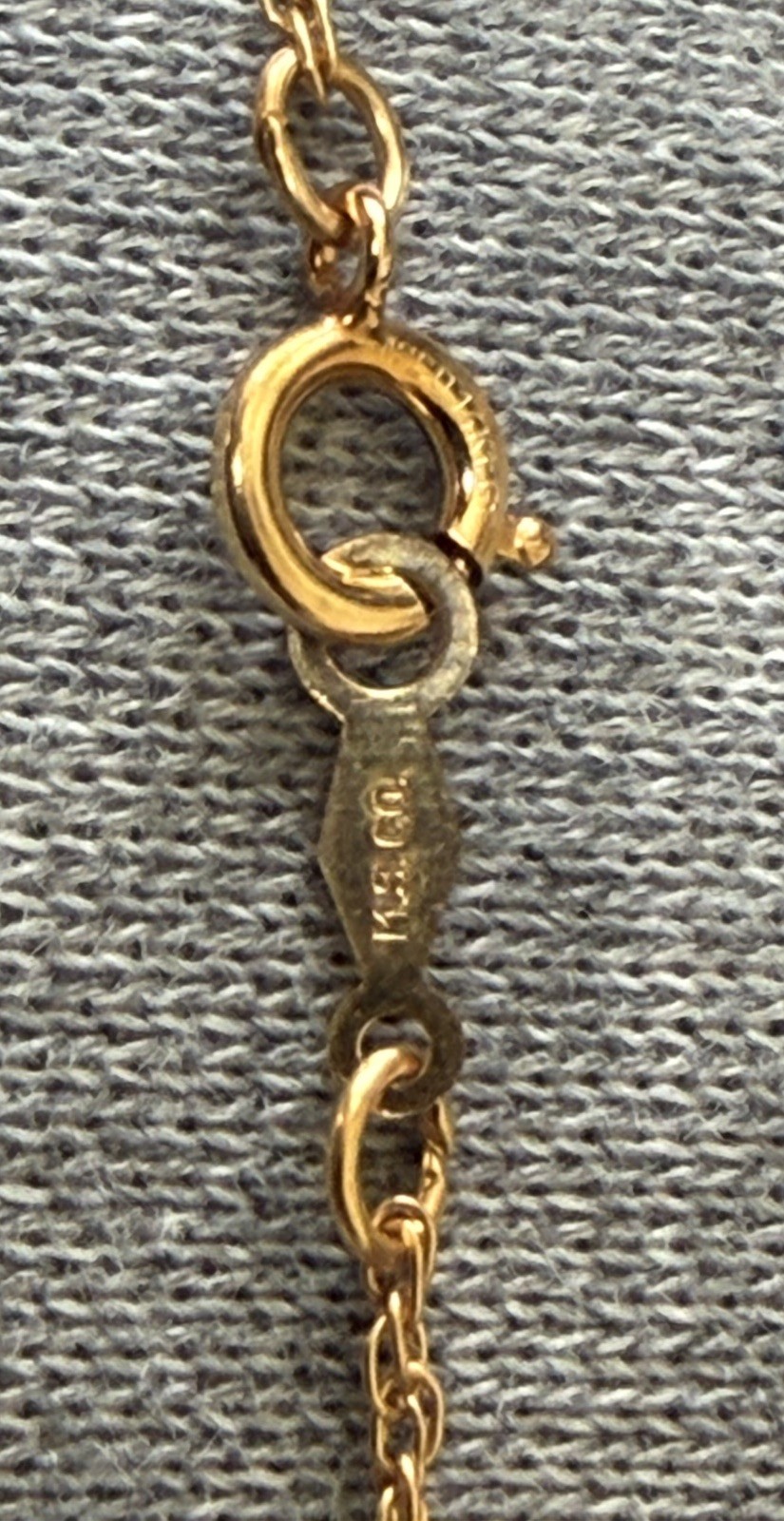 Cable Chain Necklace 14k Gold-filled G.F Made in USA 19-inch
