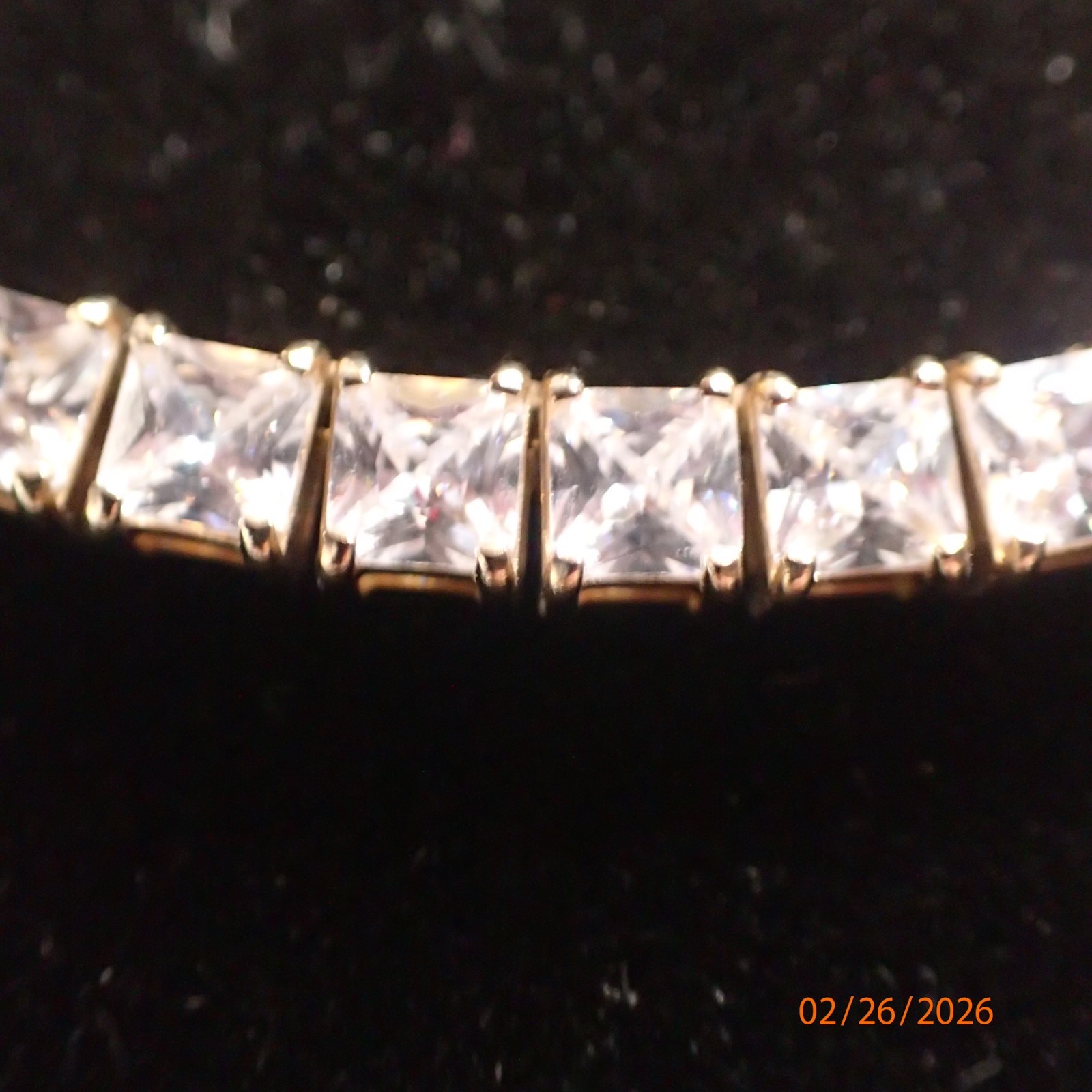 Radiance by Absolute 20″ 4mm Princess Magnetic Clasp Tennis Necklace