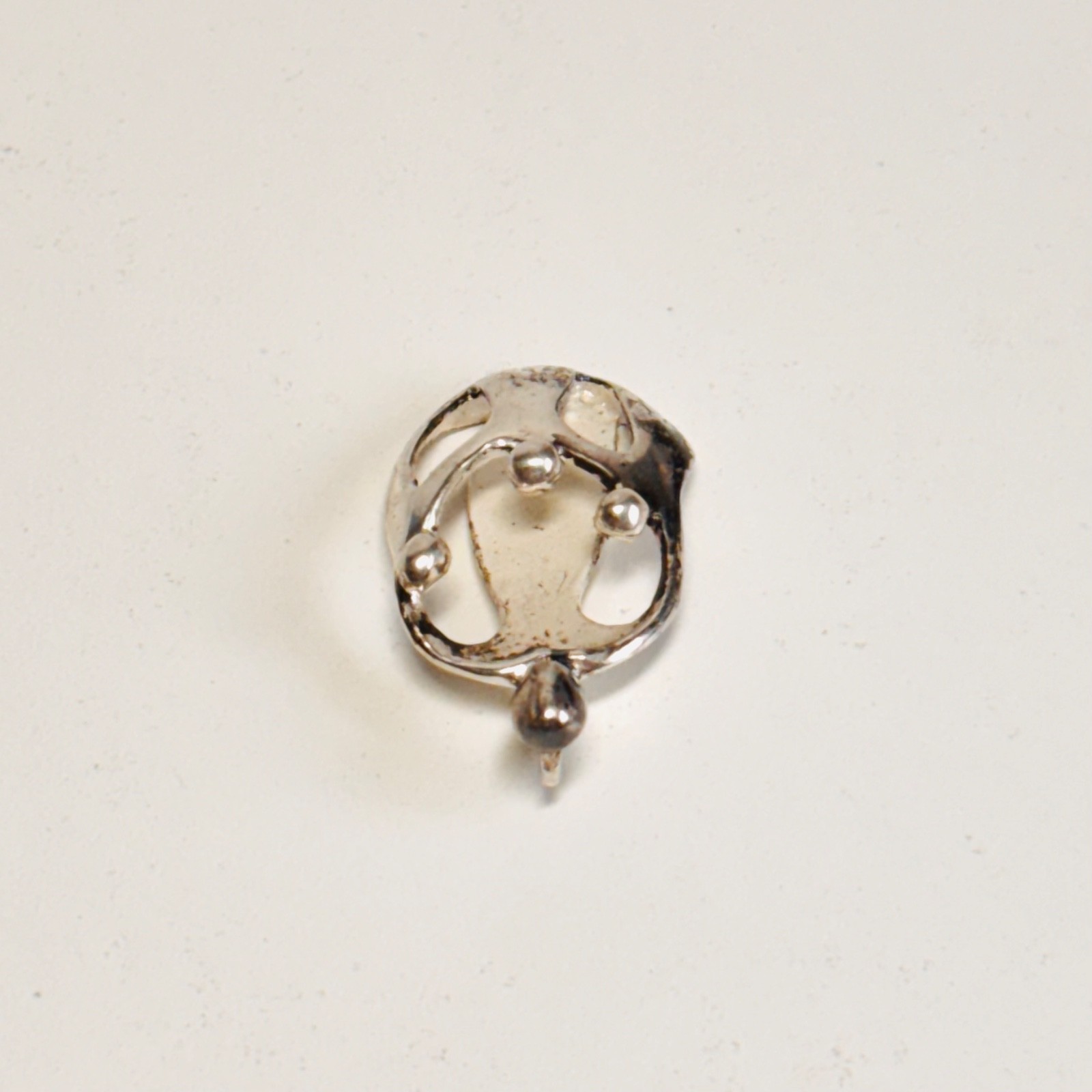CAROLYN POLLACK RELIOS Loving Family pendant 1 adult 3 child Ster CP vint 6.8g
