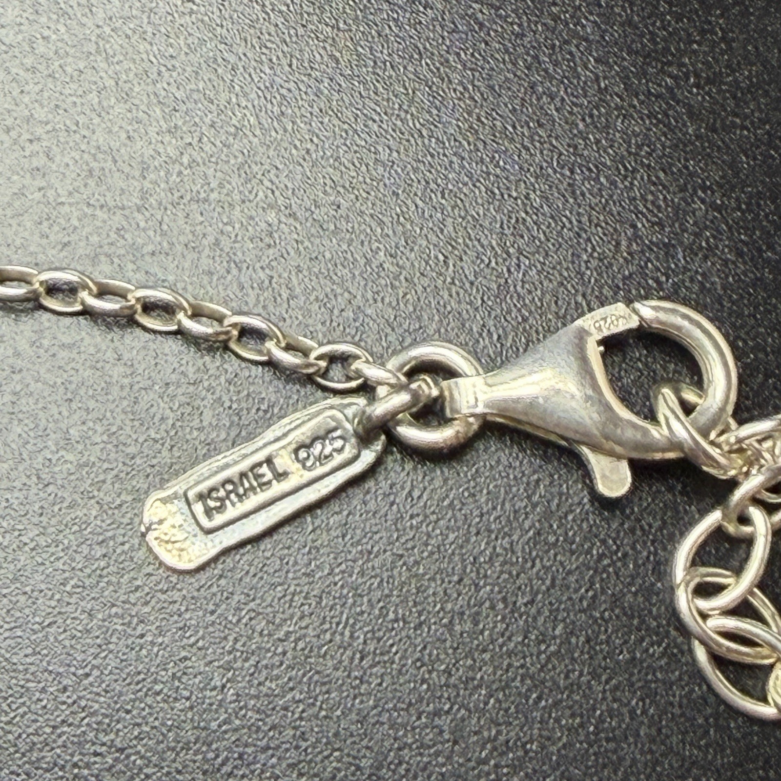 Shablool Didae Sterling 925 Silver Israel 1.5mm Rolo Chain Necklace 30″+2″ Long