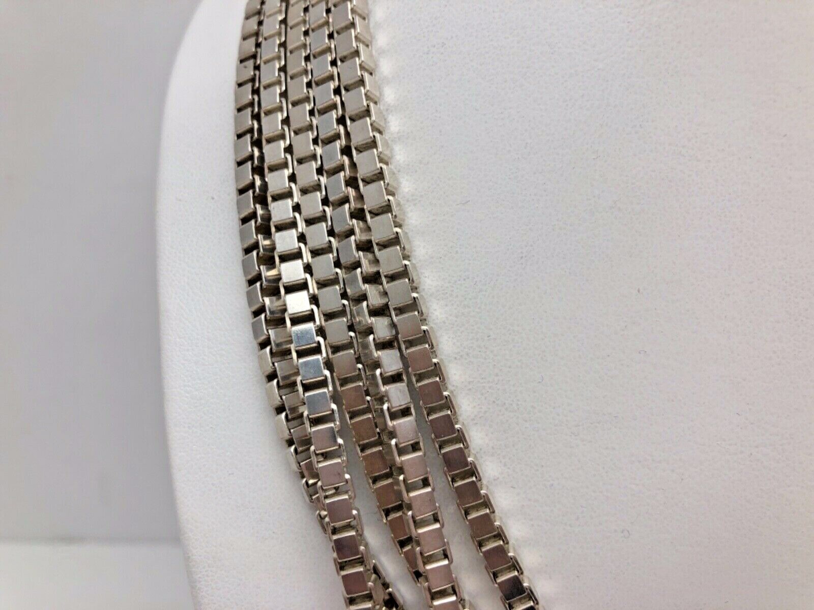 Sterling Silver .925 ~ 2.5mm 4.5mm Box Chains Necklace 16″ – 30″