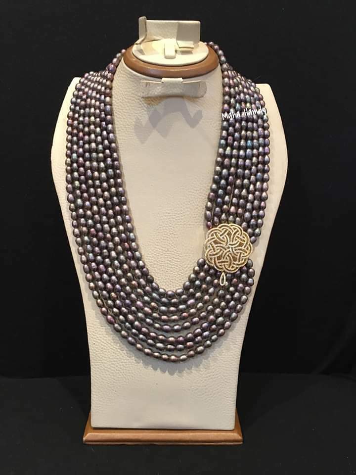 Necklace pendant stone handmade jewelry gemstones beads zircon new pearls silver